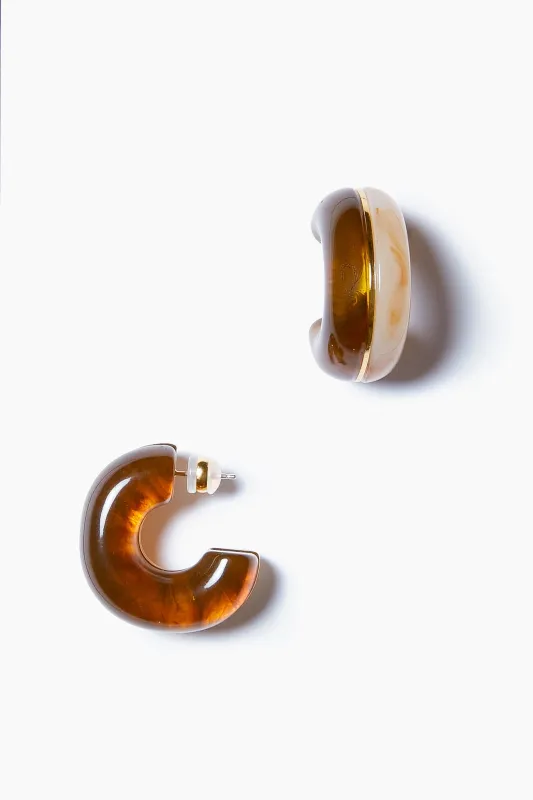 Dune and Tortoise Halo Hoops made by Lizzie Fortunato