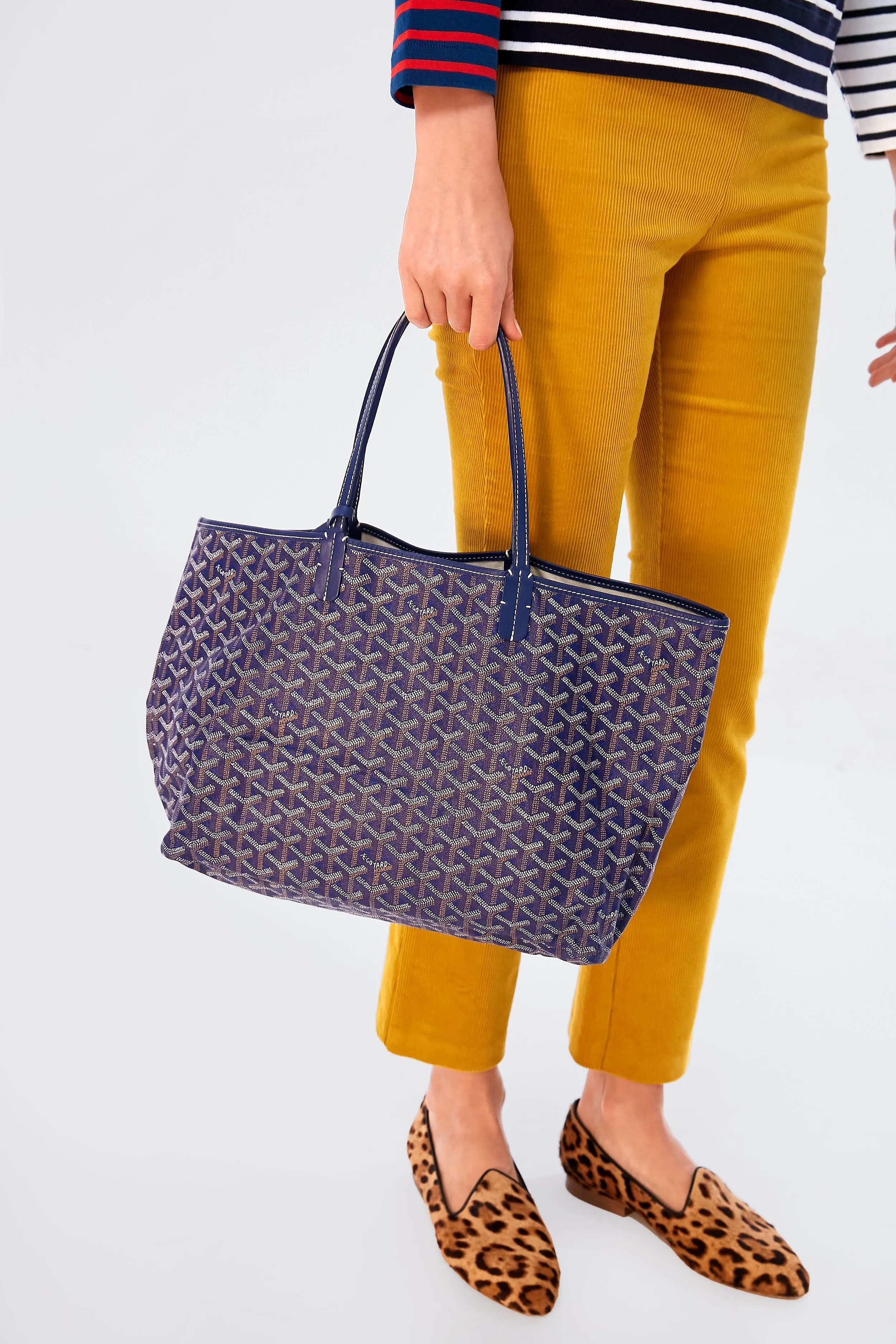 Goyard Navy Saint Louis PM Tote Bag sold by Tuckernuck product image thumbnail 4