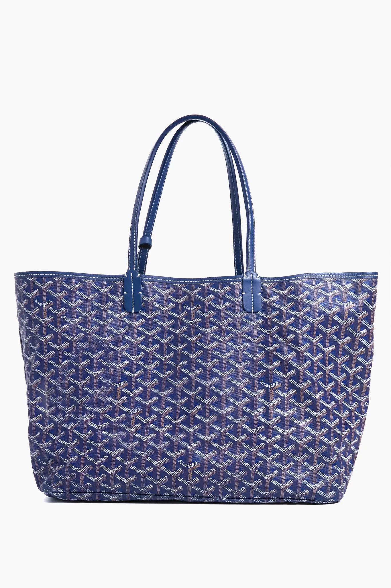 Goyard Navy Saint Louis PM Tote Bag sold by Tuckernuck