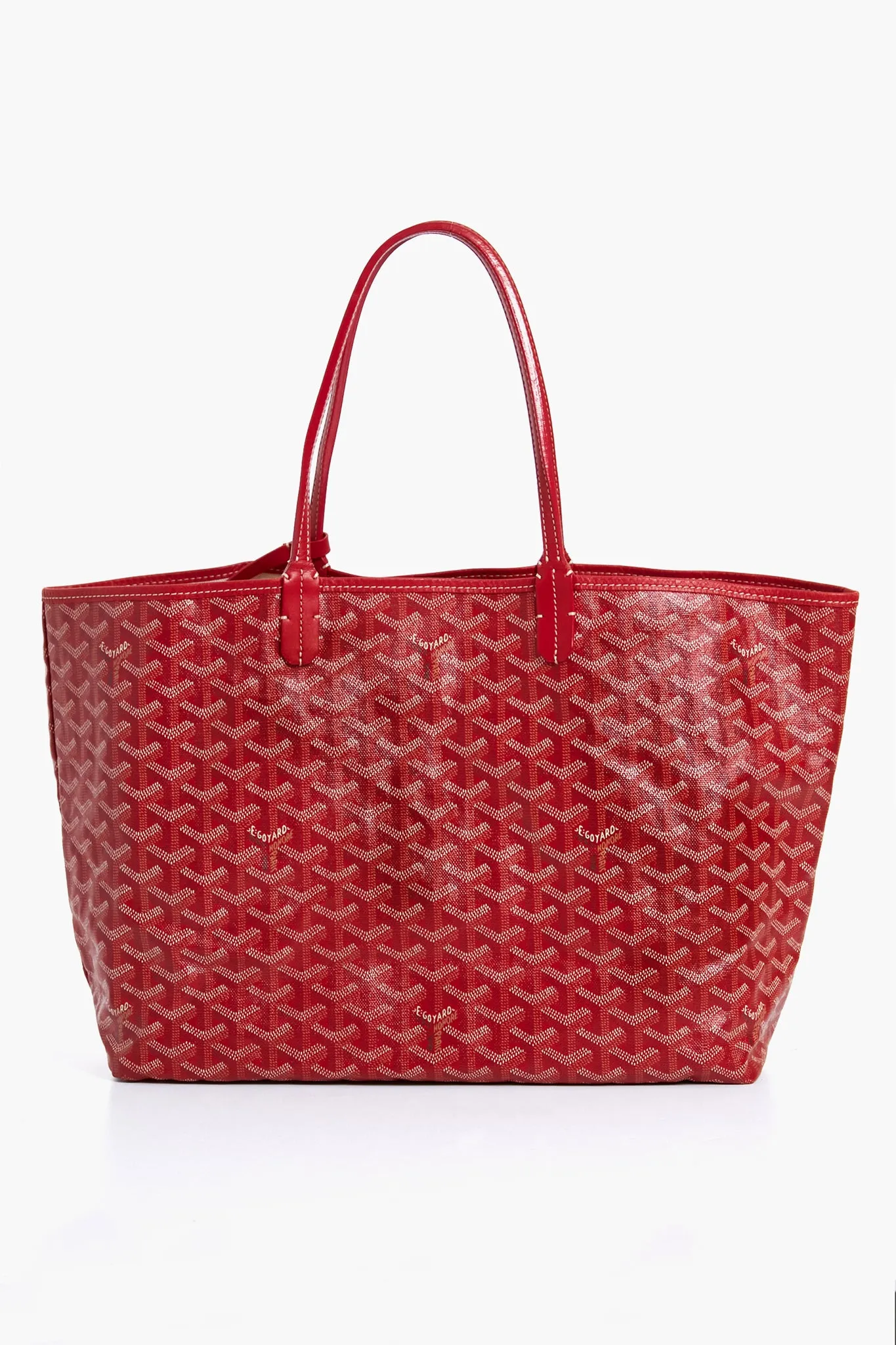 Goyard Red Saint Louis PM Tote Bag sold by Tuckernuck