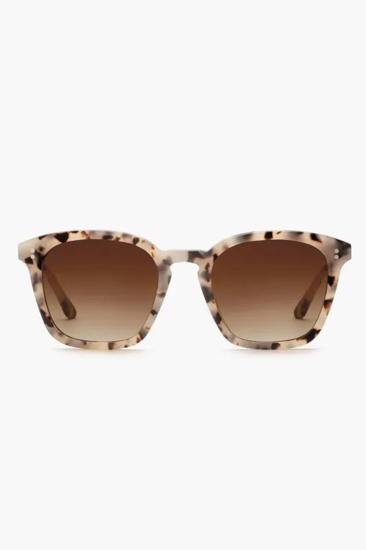 Matte Oyster Prytania Sunglasses sold by Tuckernuck