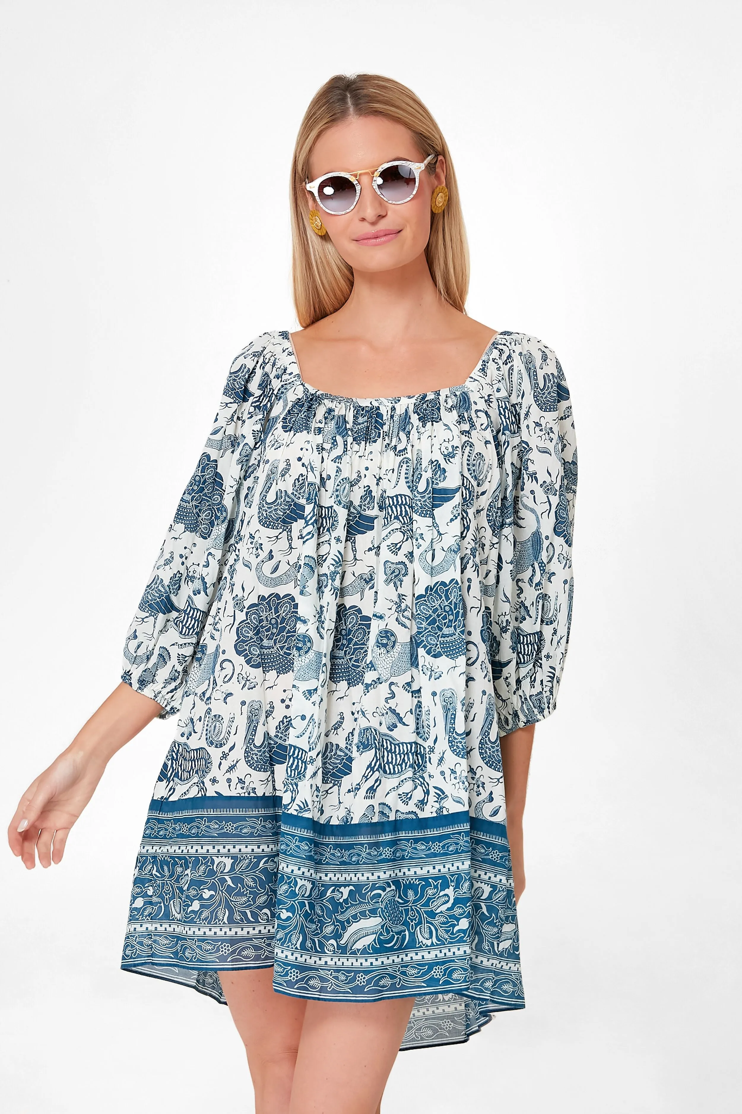 White Linen 24K St Louis Sunglasses sold by Tuckernuck product image thumbnail 4