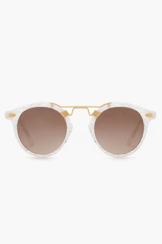 White Linen 24K St Louis Sunglasses sold by Tuckernuck