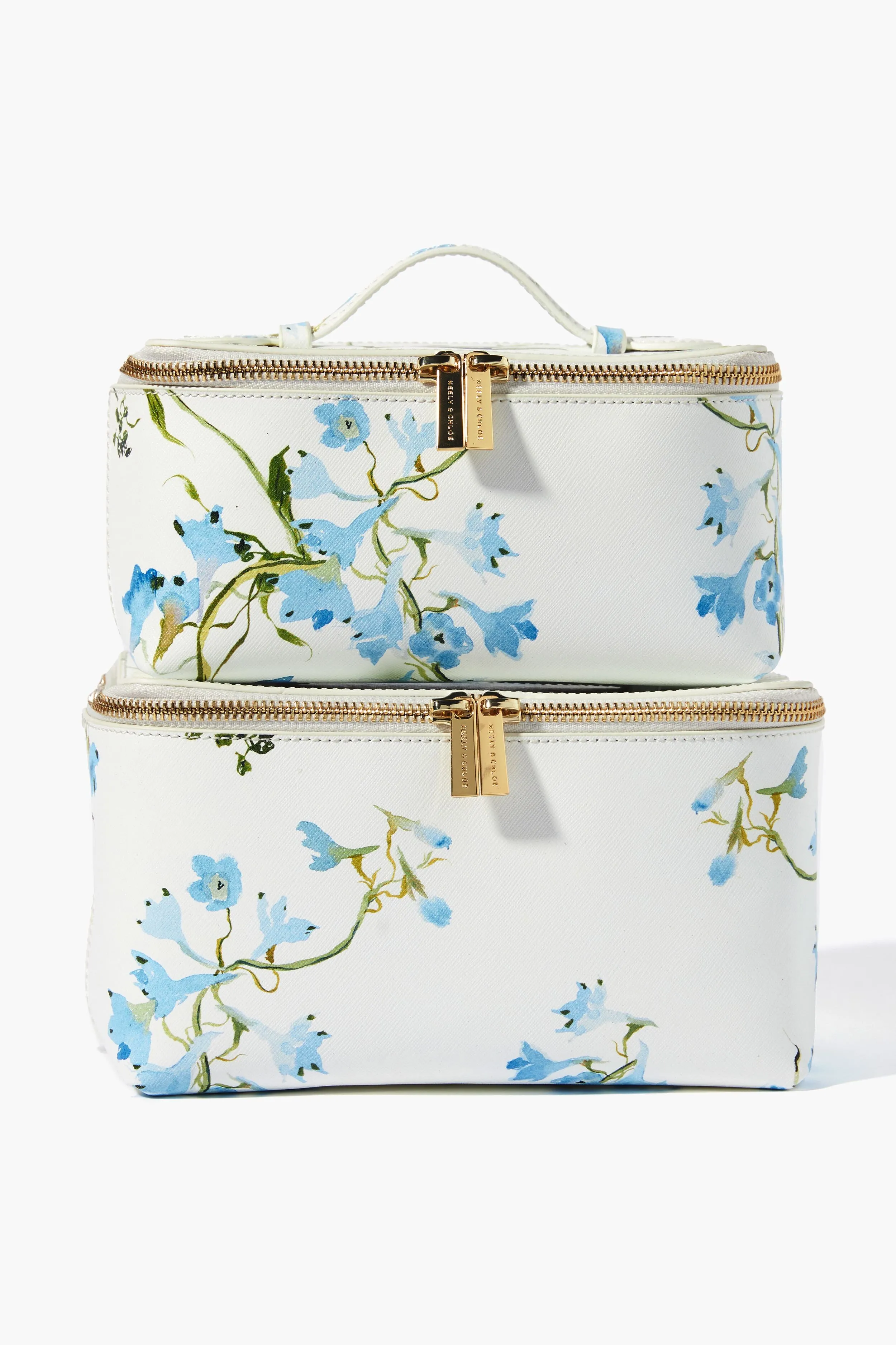 Delphinium Large Vanity Case sold by Tuckernuck