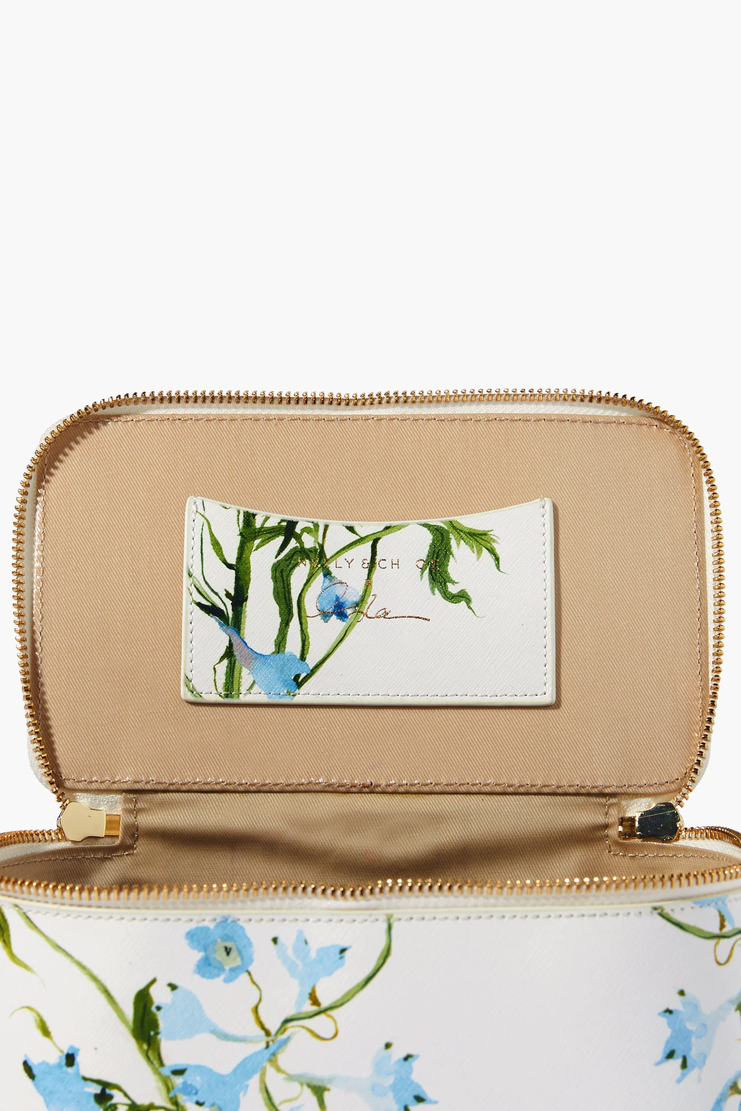 Delphinium Large Vanity Case sold by Tuckernuck product image thumbnail 4