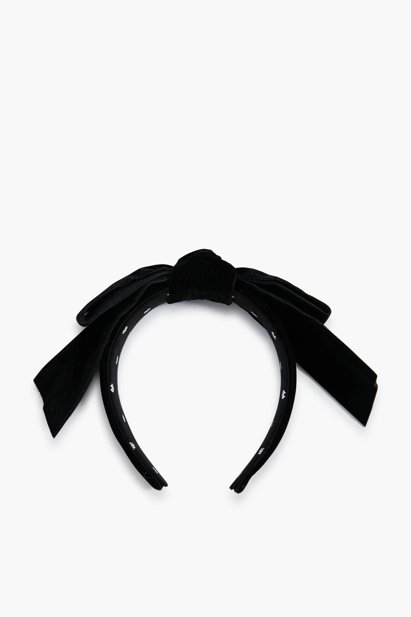 Jet Shirley Wide Ribbon Headband sold by Tuckernuck product image thumbnail 3