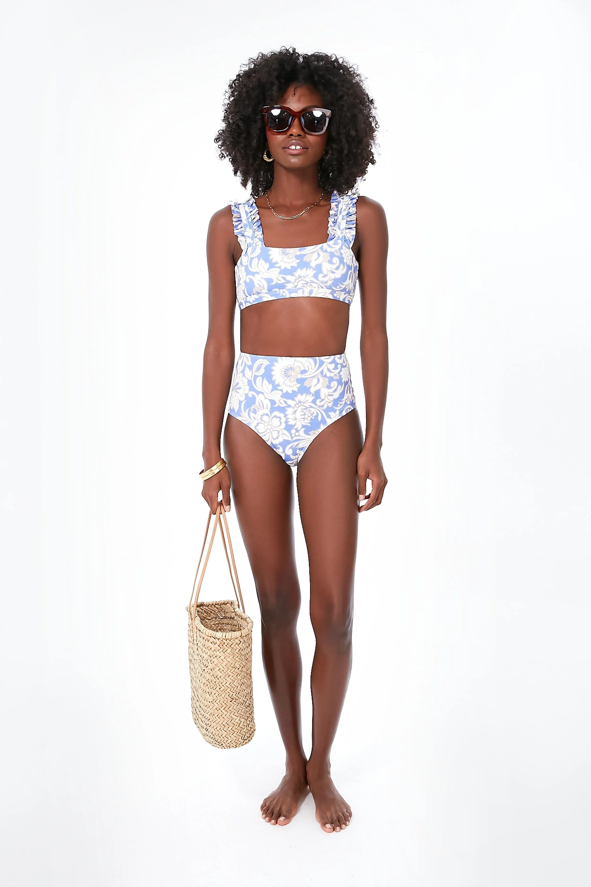 Andes Tortoise Brown Carson Sunglasses sold by Tuckernuck product image thumbnail 5