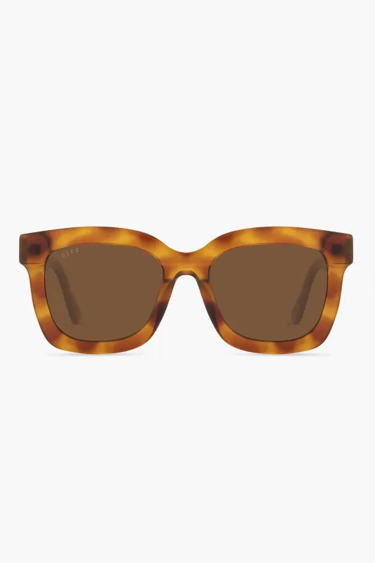Andes Tortoise Brown Carson Sunglasses sold by Tuckernuck