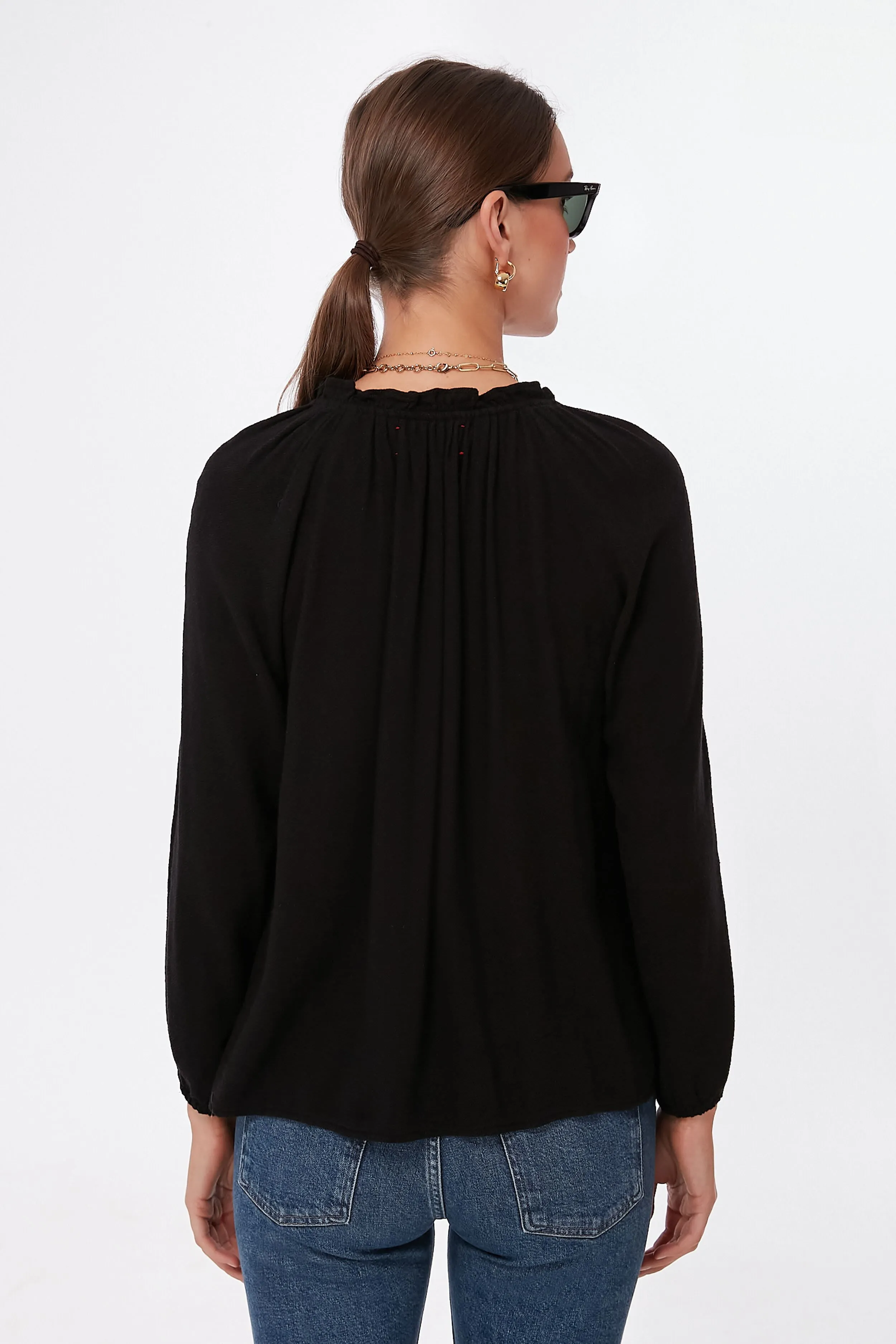 Black Camila Top sold by Tuckernuck product image thumbnail 4
