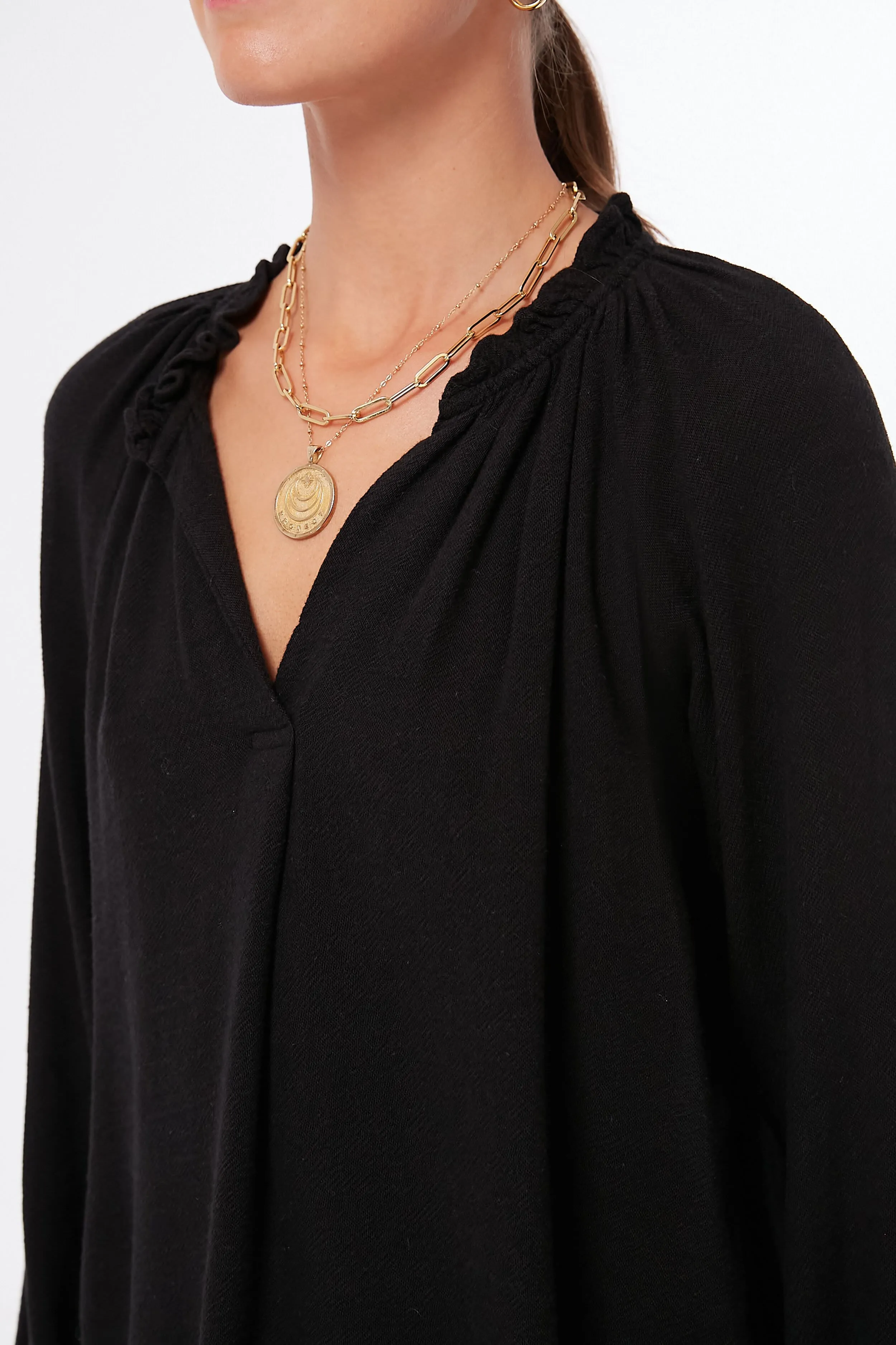 Black Camila Top sold by Tuckernuck product image thumbnail 5