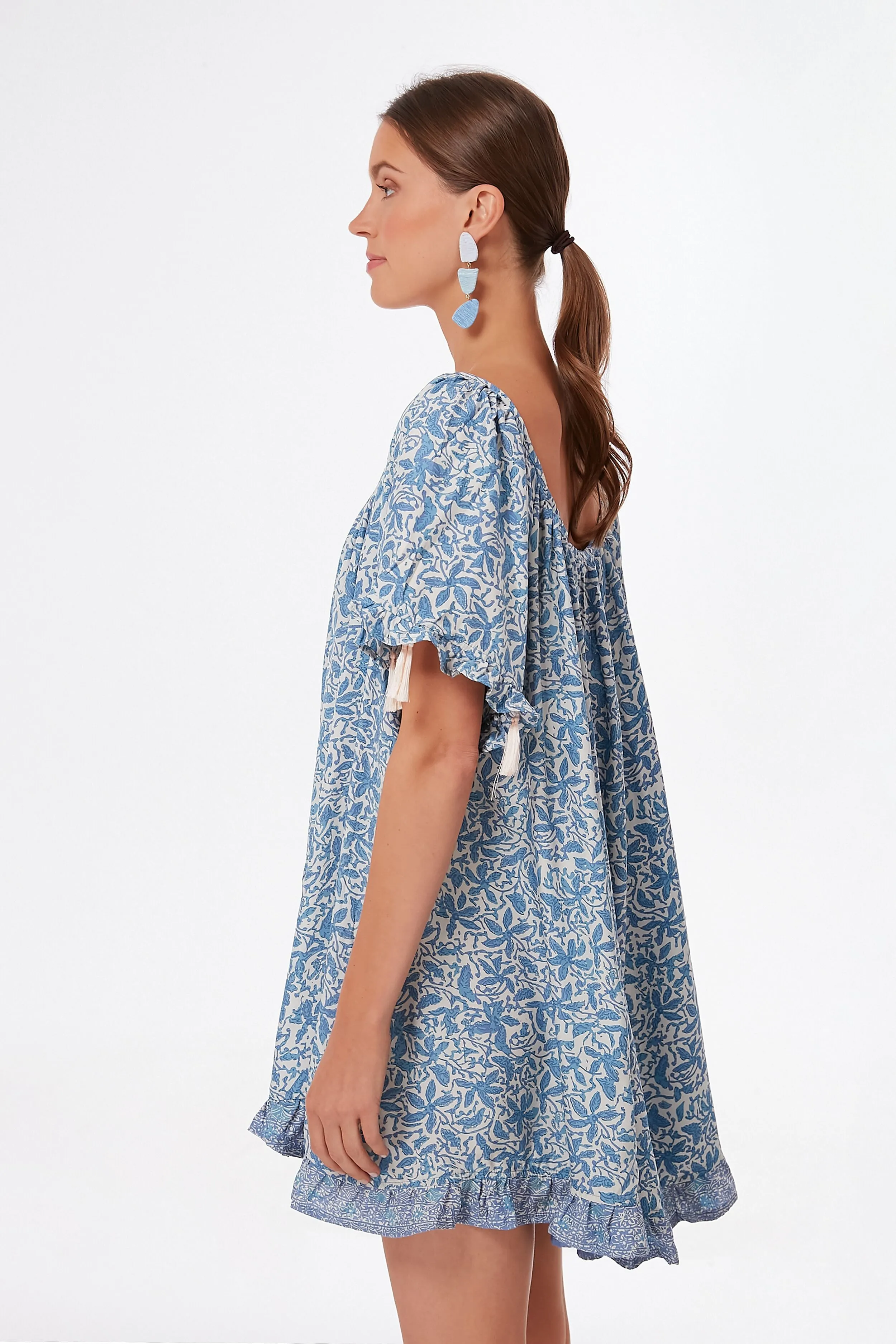 Gloriosa Cornflower Marina Dress sold by Tuckernuck product image thumbnail 3