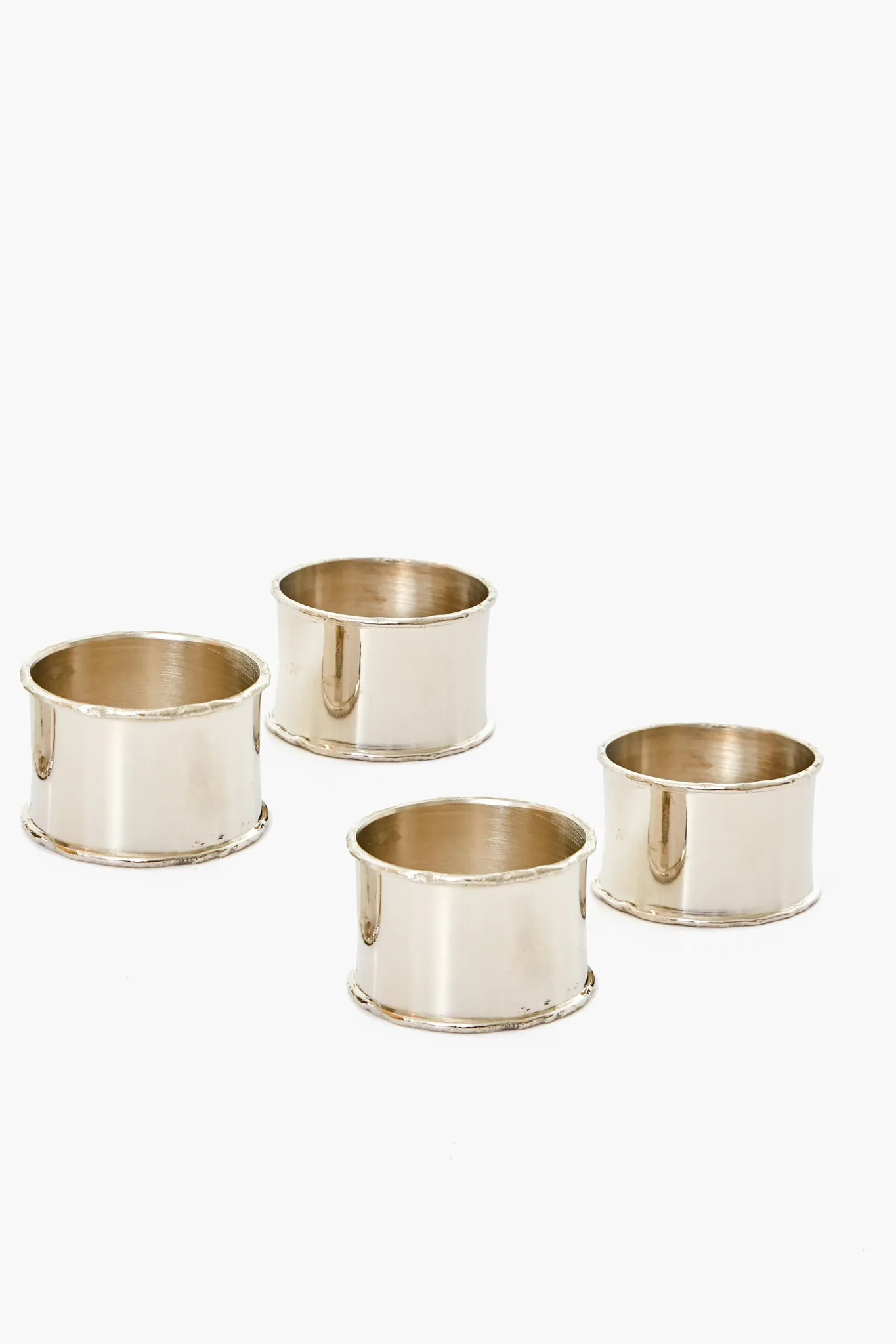 Silver Rim Napkin Ring (Set of 4) sold by Tuckernuck
