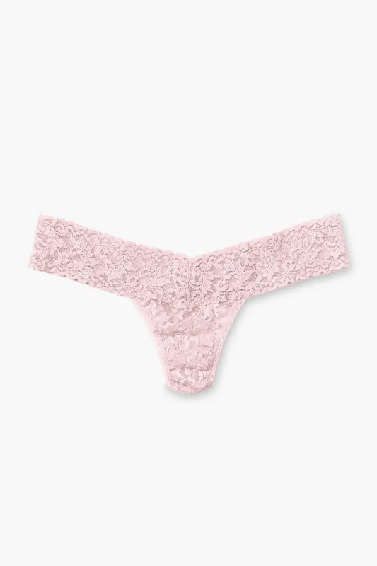 Bliss Signature Lace Low Rise Thong sold by Tuckernuck