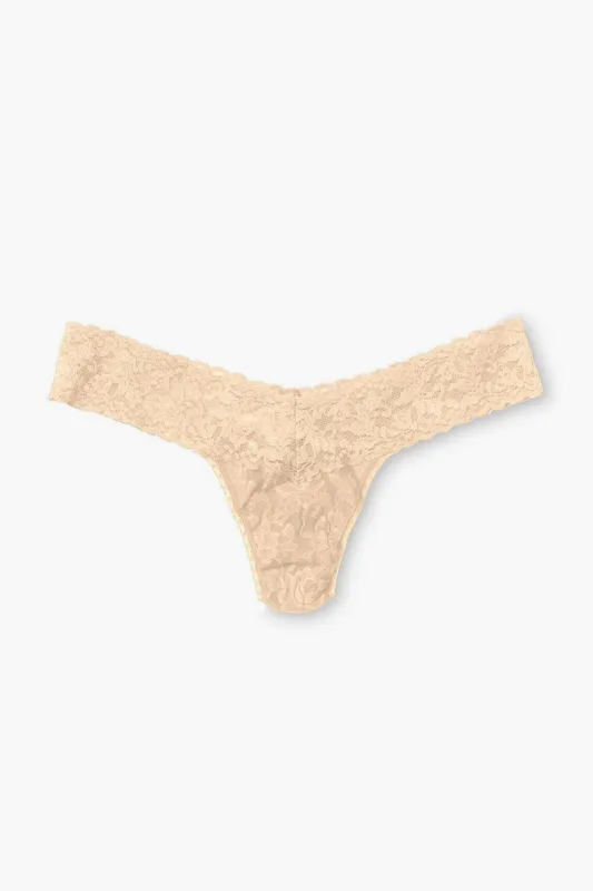Chai Signature Lace Low Rise Thong sold by Tuckernuck