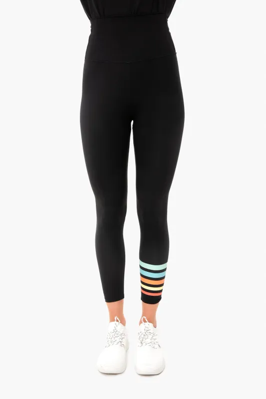 Black Rainbow Everyday Legging 2.0 made by Tuckernuck