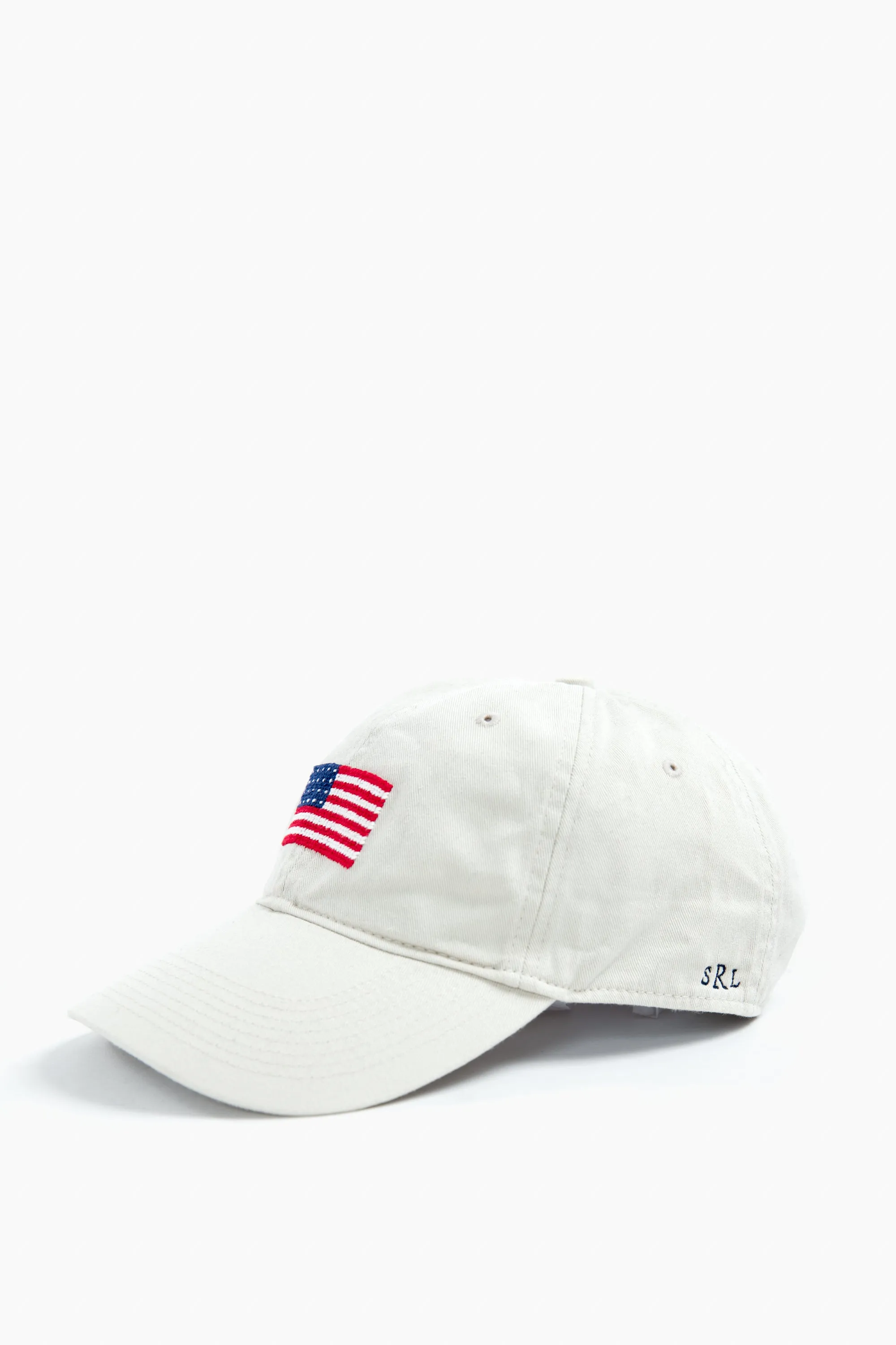 Stone American Flag Needlepoint Hat sold by Tuckernuck