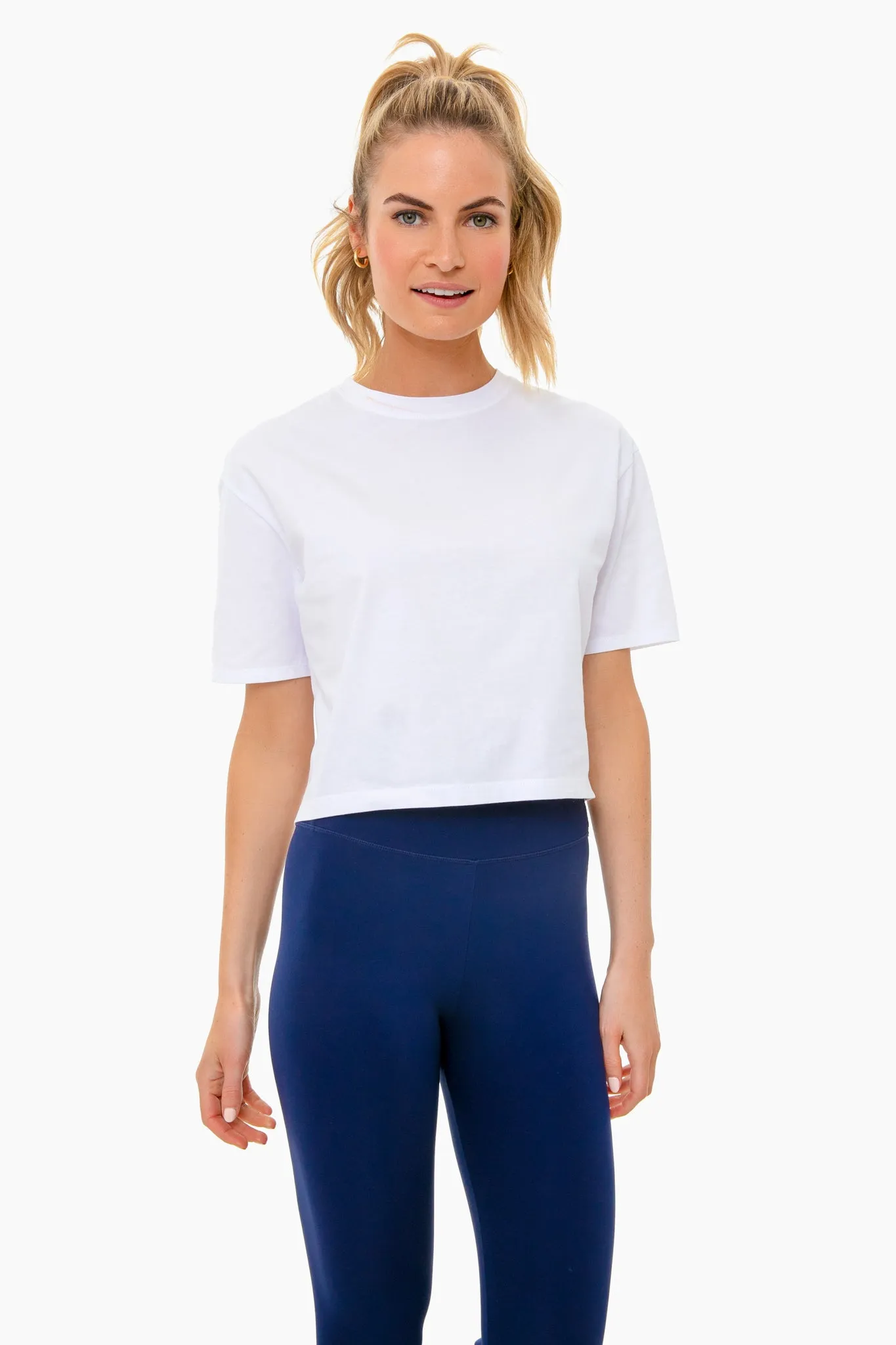 White Everyday Short Sleeve Tee sold by Tuckernuck