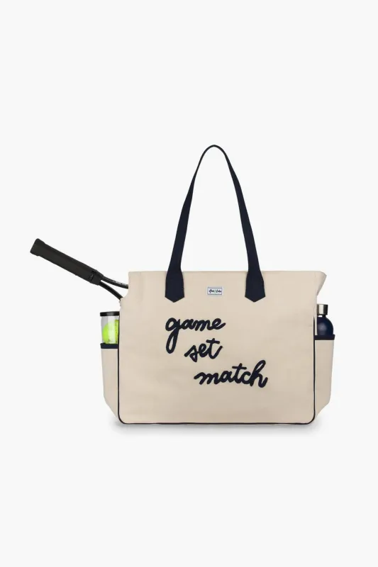 Game Set Match Court Bag made by Tuckernuck