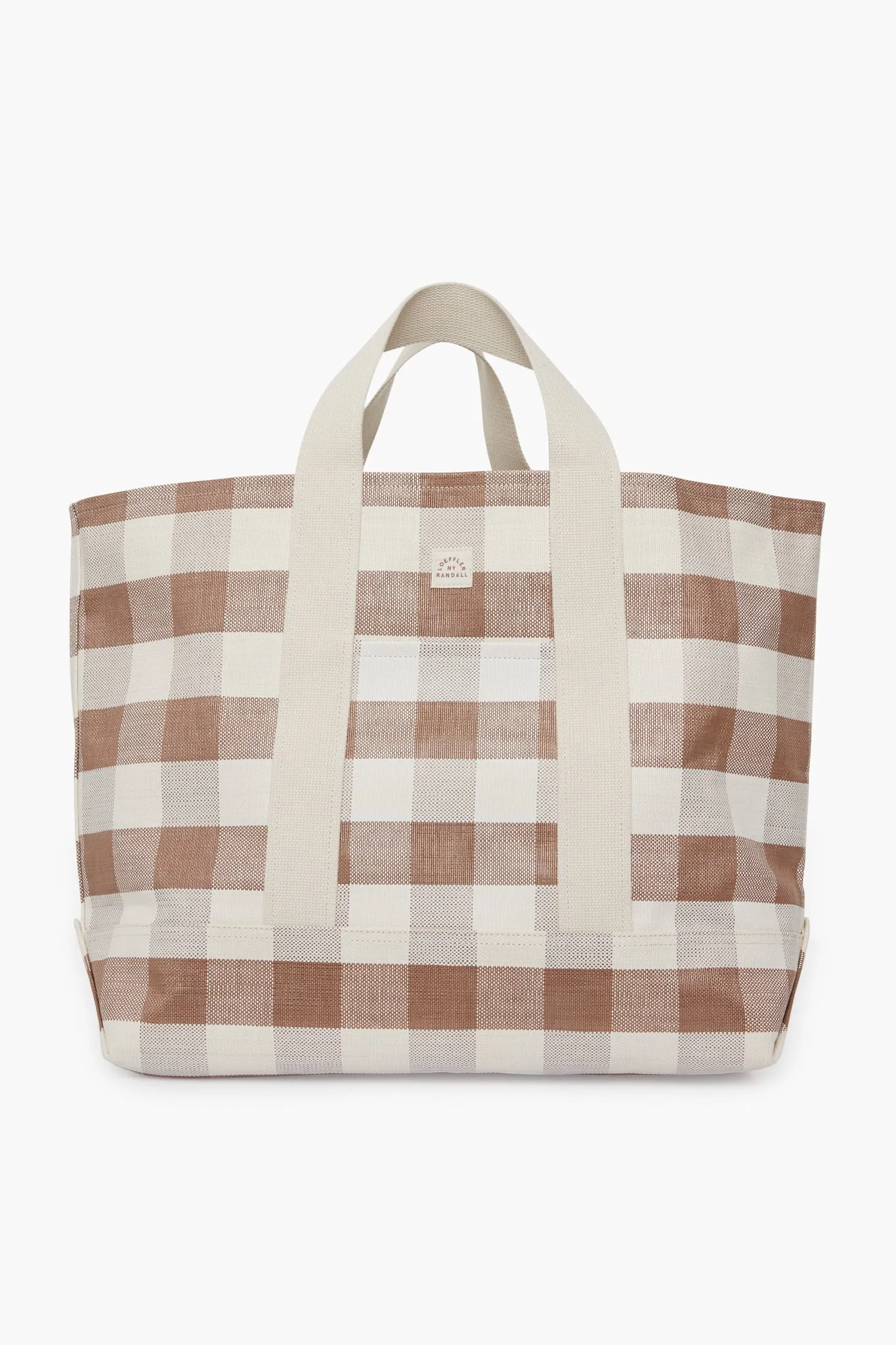 Sandstone Gingham Bodie Bag sold by Tuckernuck