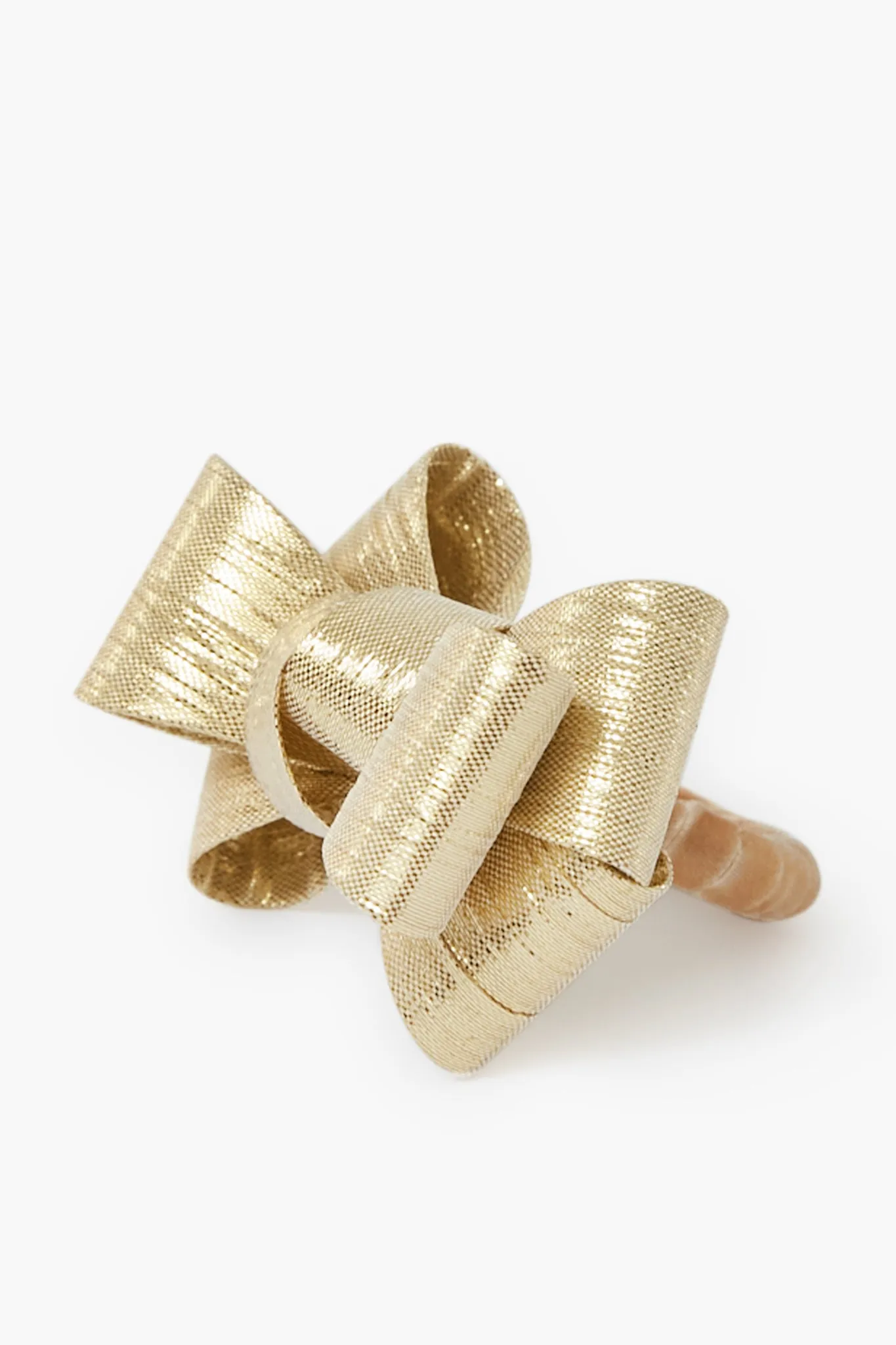 Gold Tuxedo Napkin Ring Set Of 4 sold by Tuckernuck product image thumbnail 2