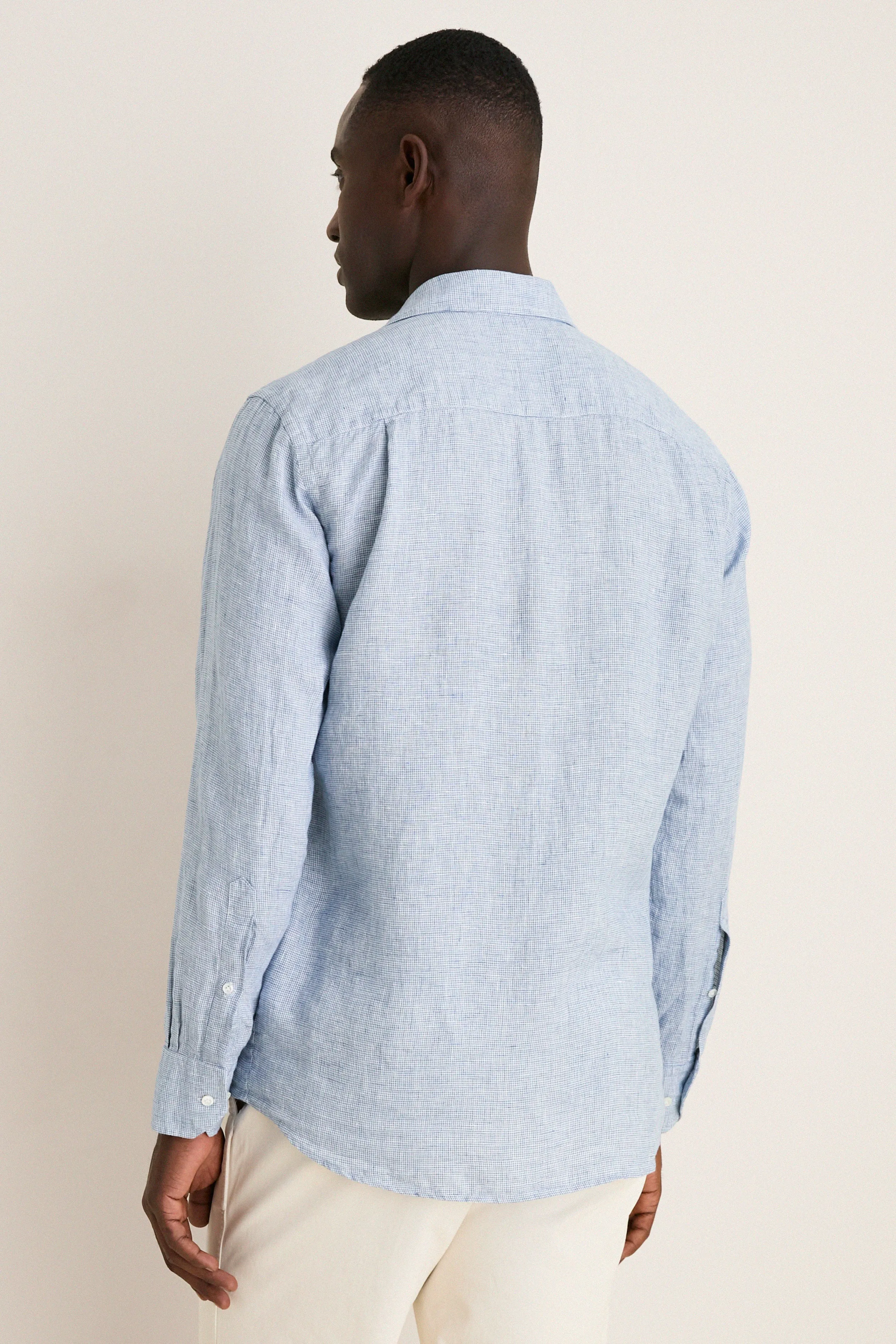 Storm Astino Lino Check Sport Shirt sold by Tuckernuck product image thumbnail 4