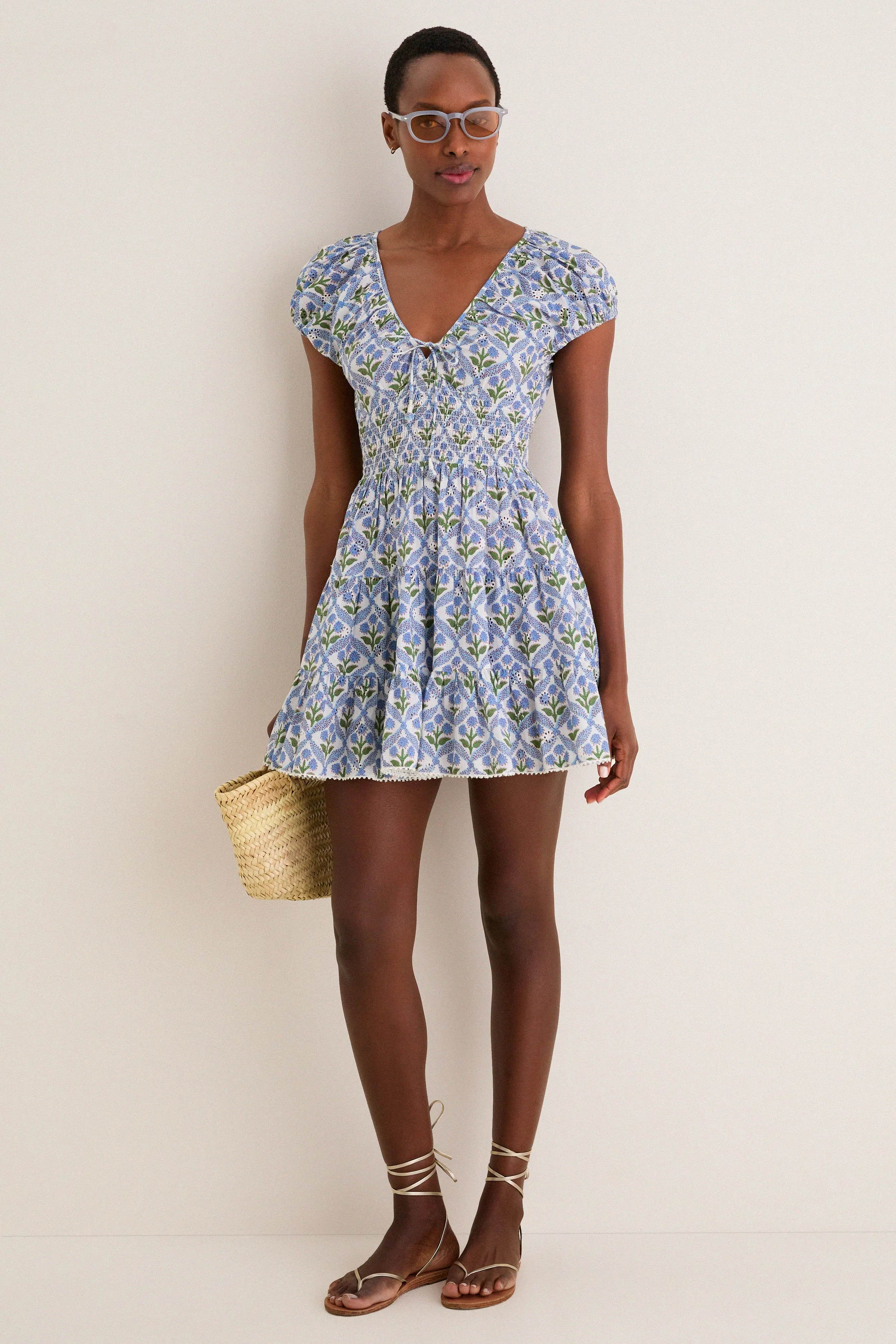 Cornflower Asterid Mini Dress sold by Tuckernuck product image thumbnail 2