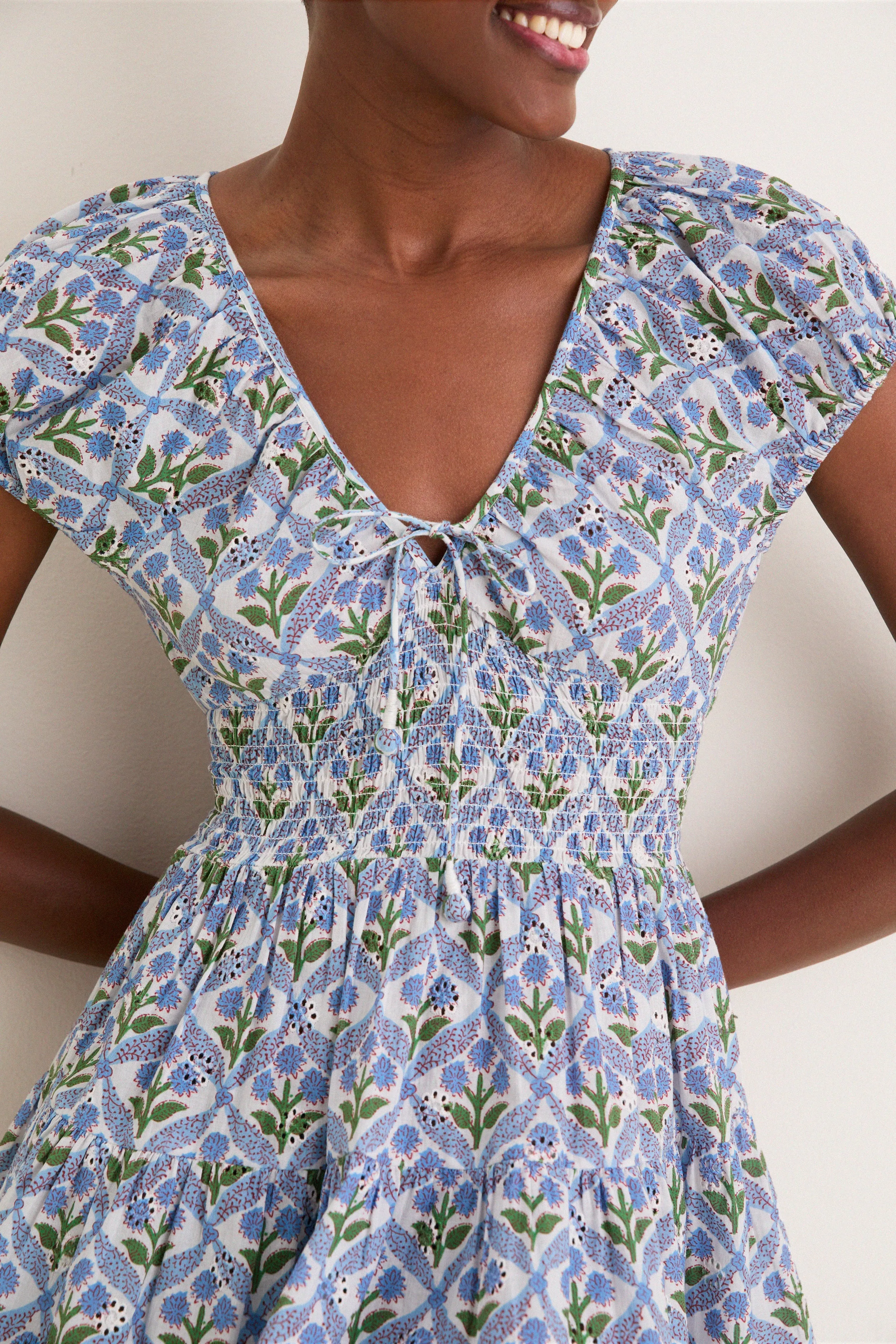 Cornflower Asterid Mini Dress sold by Tuckernuck product image thumbnail 5