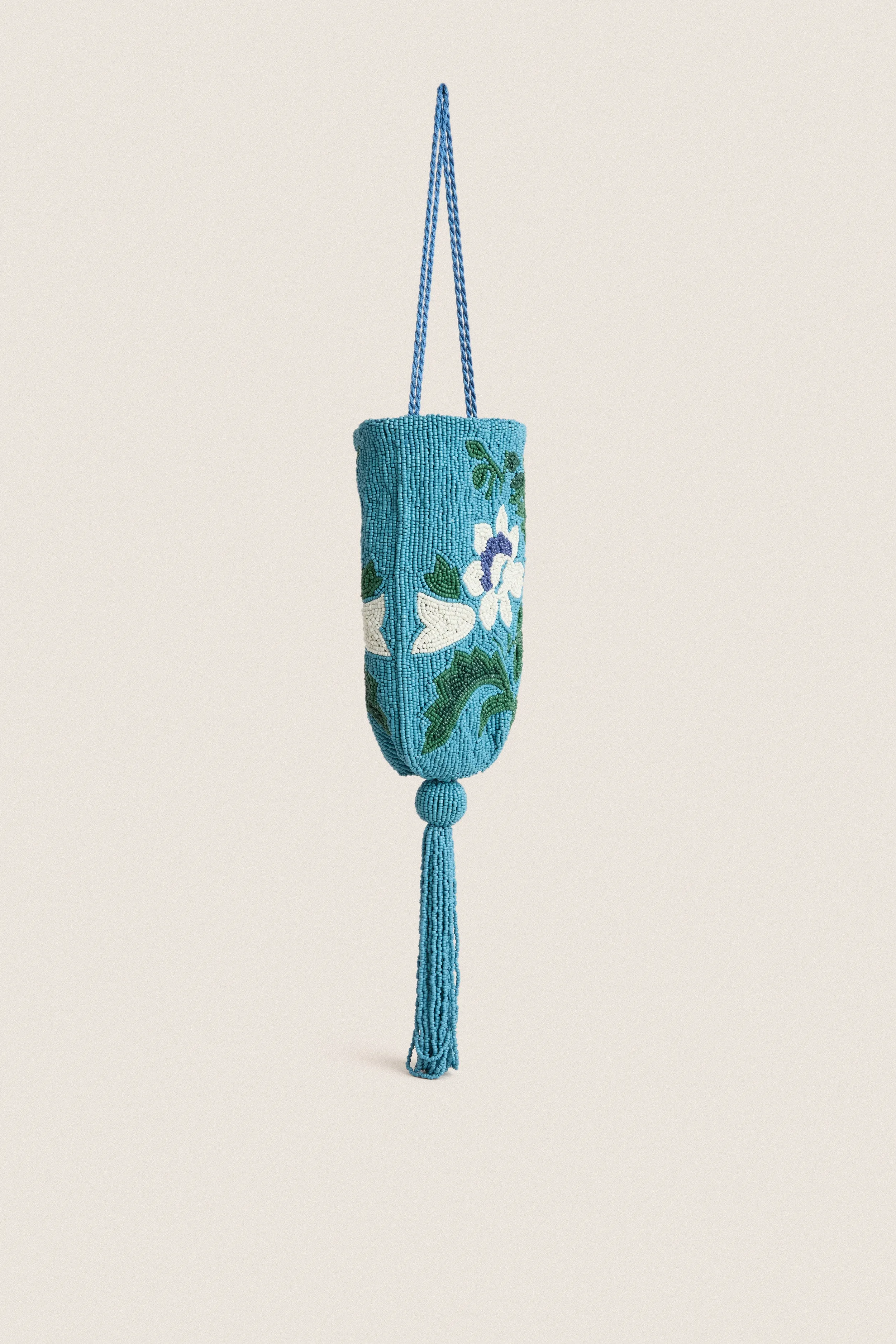 Cerulean Floral Beaded Bag sold by Tuckernuck product image thumbnail 5