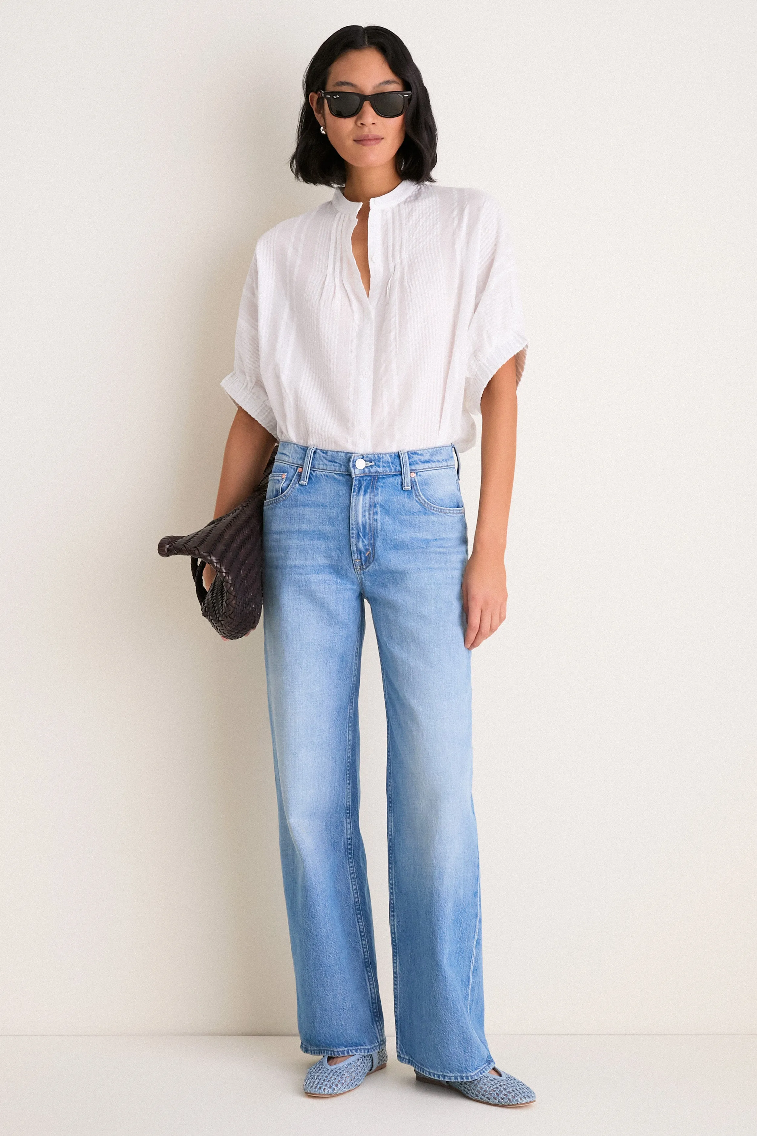 Light Blue Godea Flats sold by Tuckernuck product image thumbnail 3