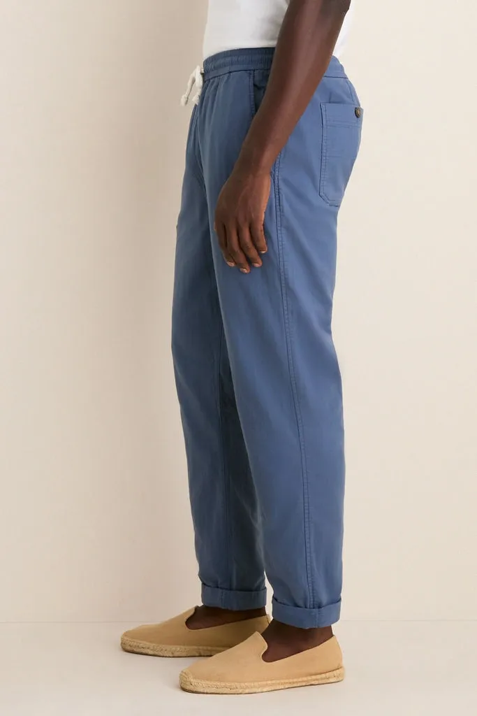 French Blue Slim Straight Fit Saturday Beach Pant sold by Tuckernuck product image thumbnail 3