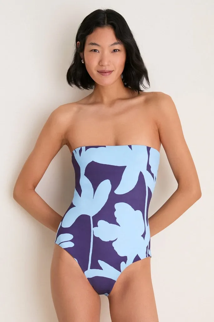 Midnight Garden Soleil Bandeau One Piece sold by Tuckernuck product image thumbnail 2