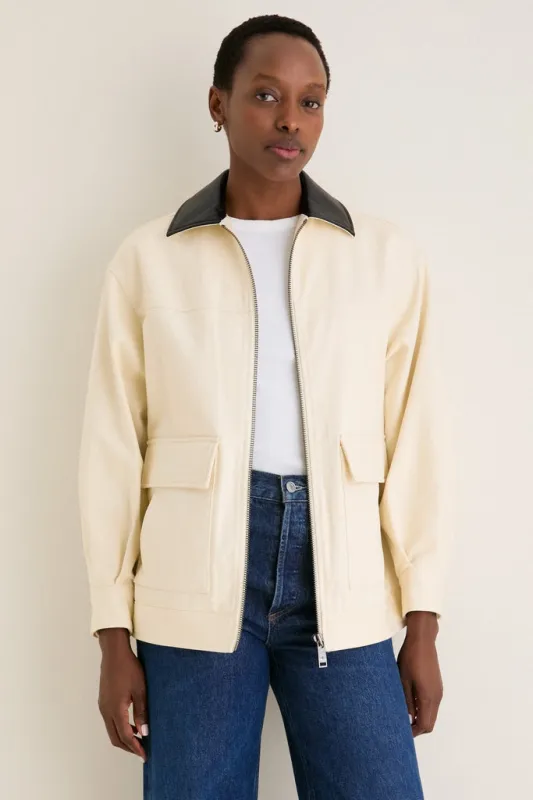 Cream Holden Jacket made by Anine Bing