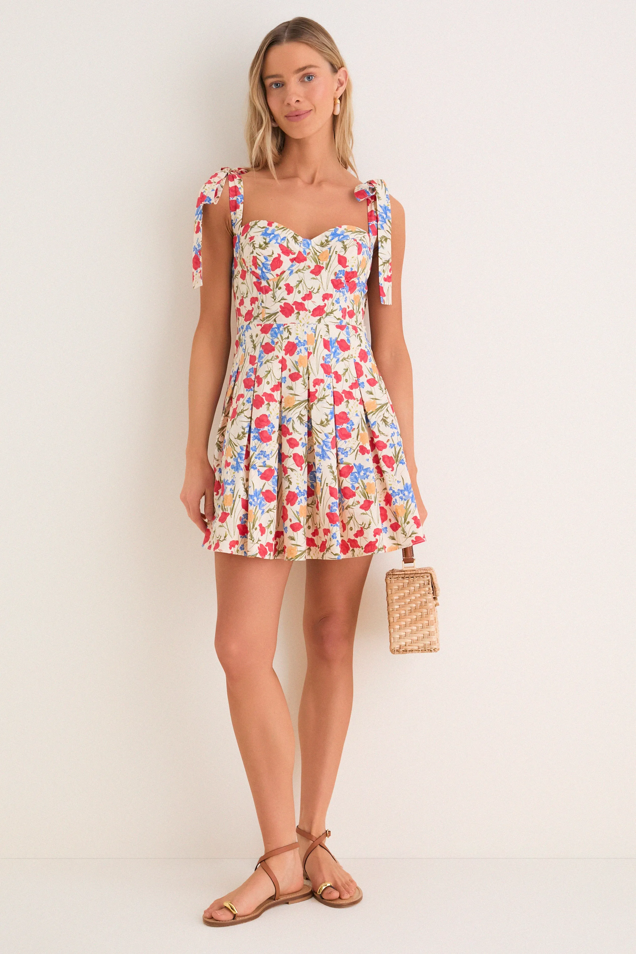 Poppy Fields Floral Jenna Mini Dress sold by Tuckernuck product image thumbnail 2