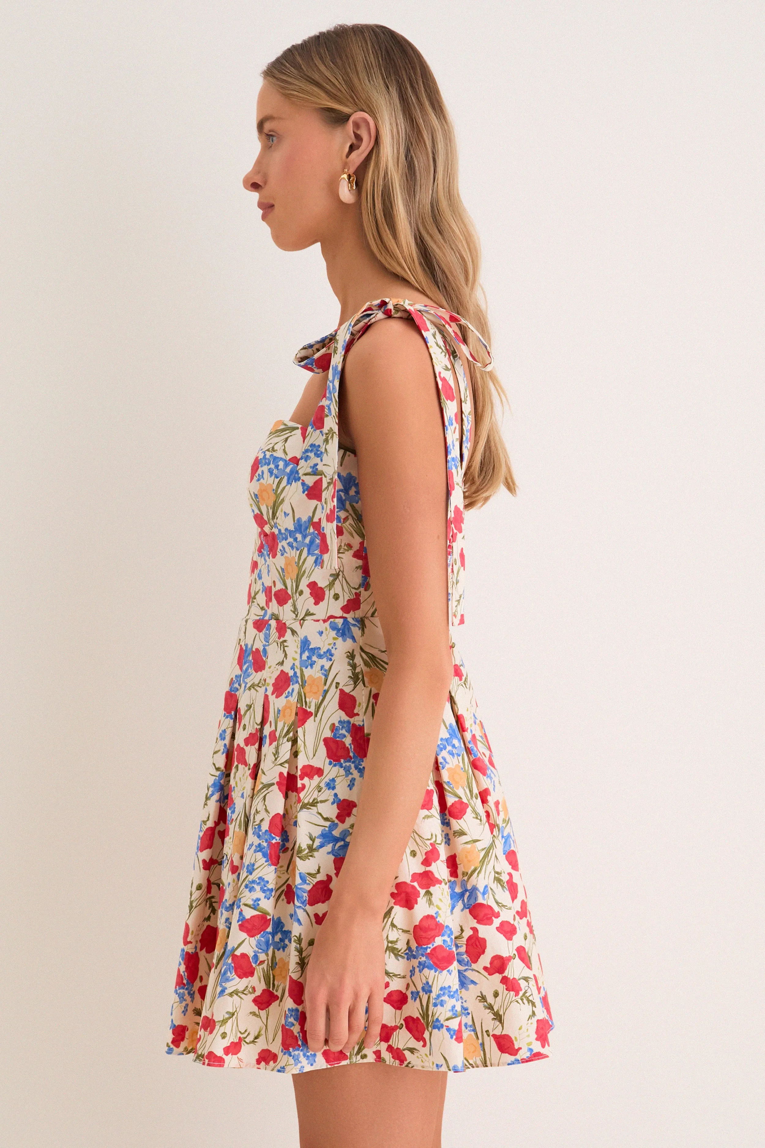 Poppy Fields Floral Jenna Mini Dress sold by Tuckernuck product image thumbnail 3