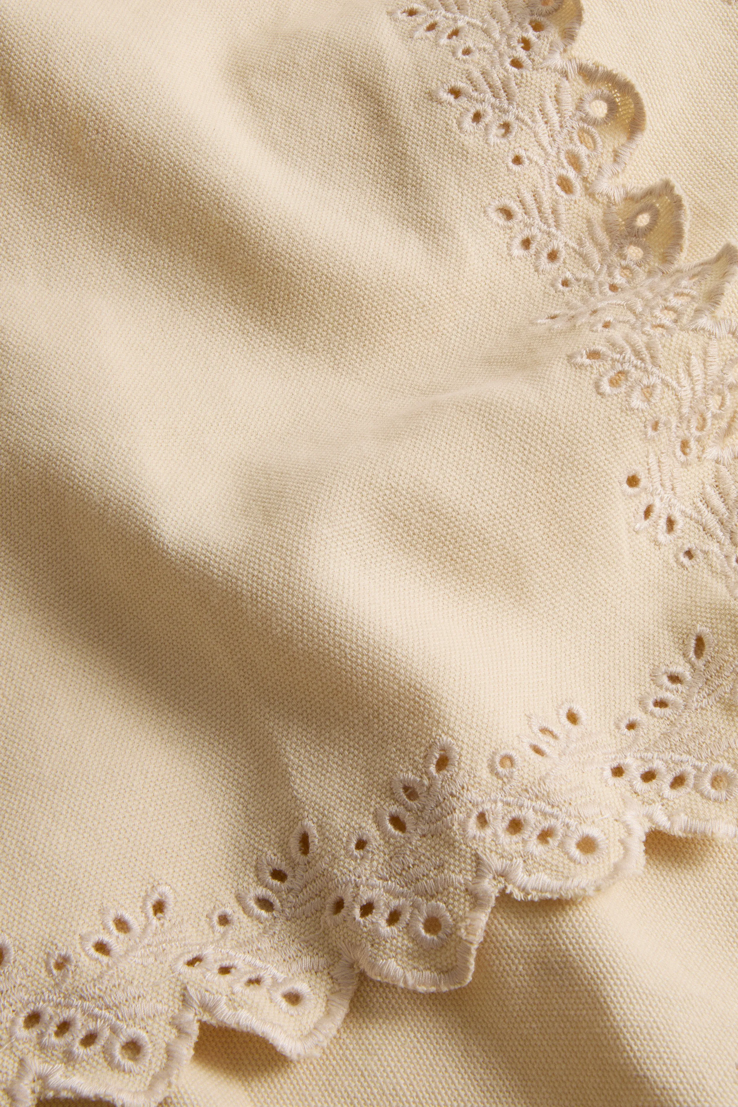 Khaki Eyelet Embroidered Napkins Set of 4 sold by Tuckernuck product image thumbnail 2