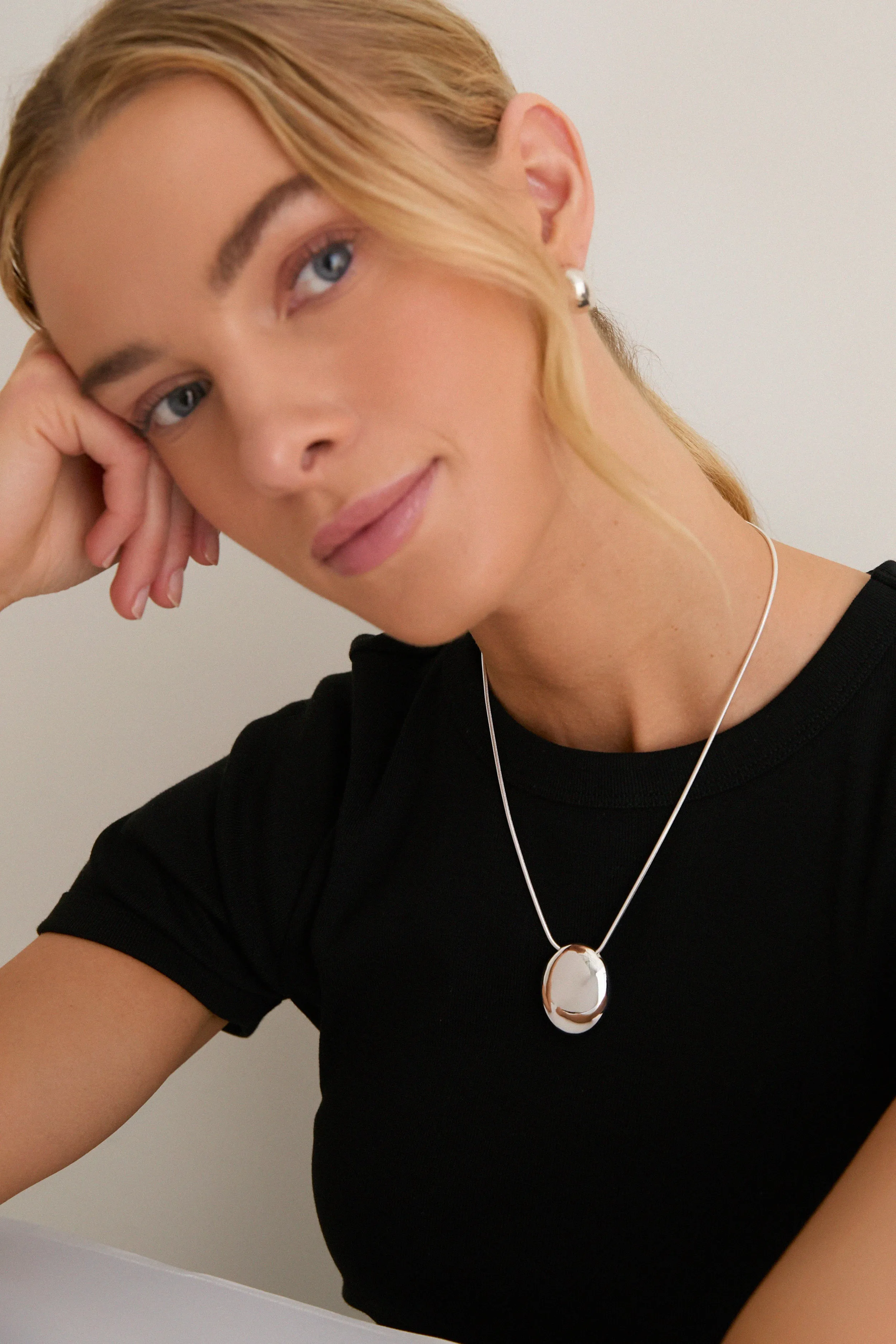 Sterling Silver Julia Necklace sold by Tuckernuck product image thumbnail 2