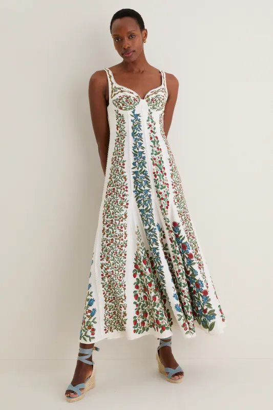 Fruit Beauty Off-White Maxi Dress made by Tuckernuck