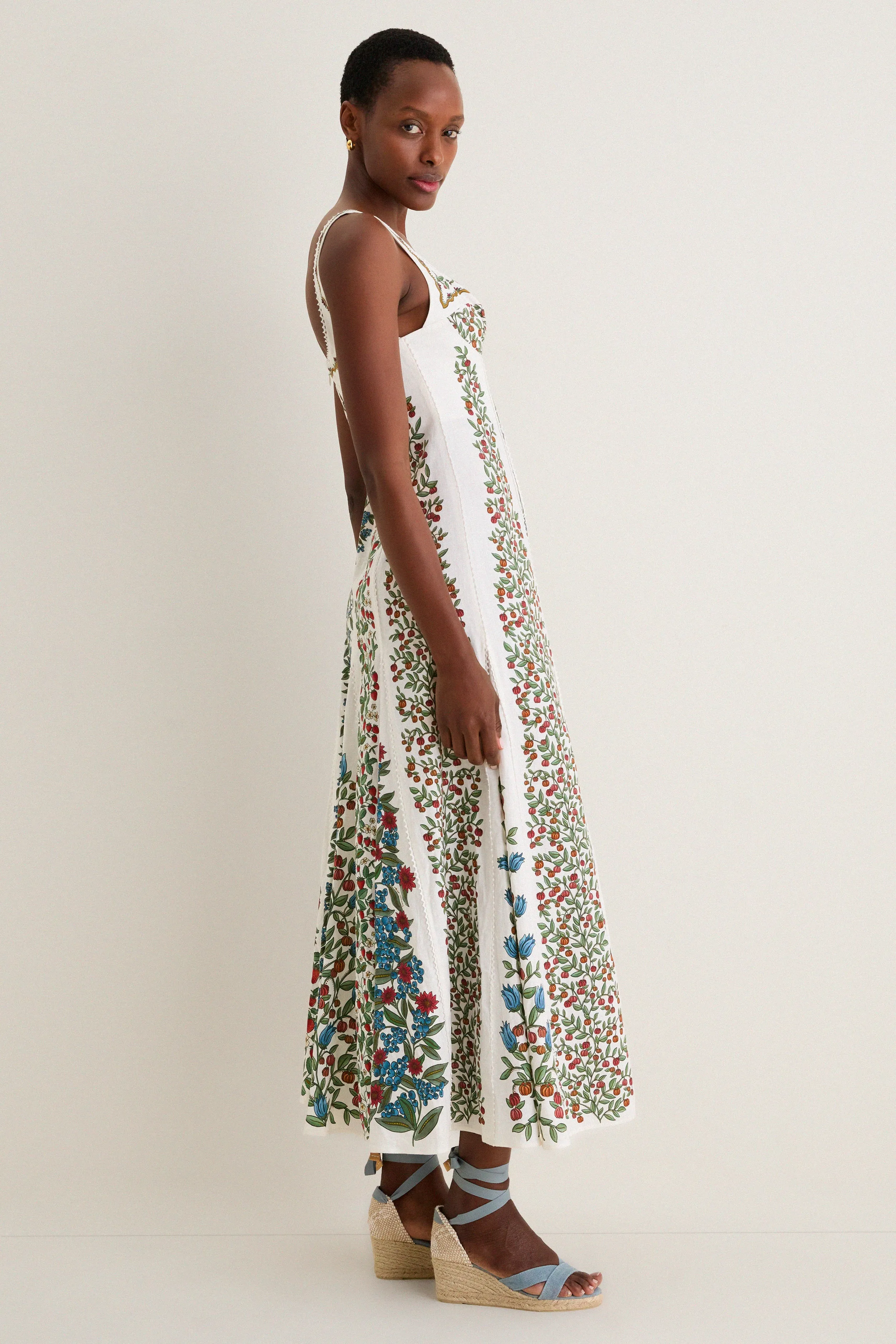 Fruit Beauty Off-White Maxi Dress sold by Tuckernuck product image thumbnail 3