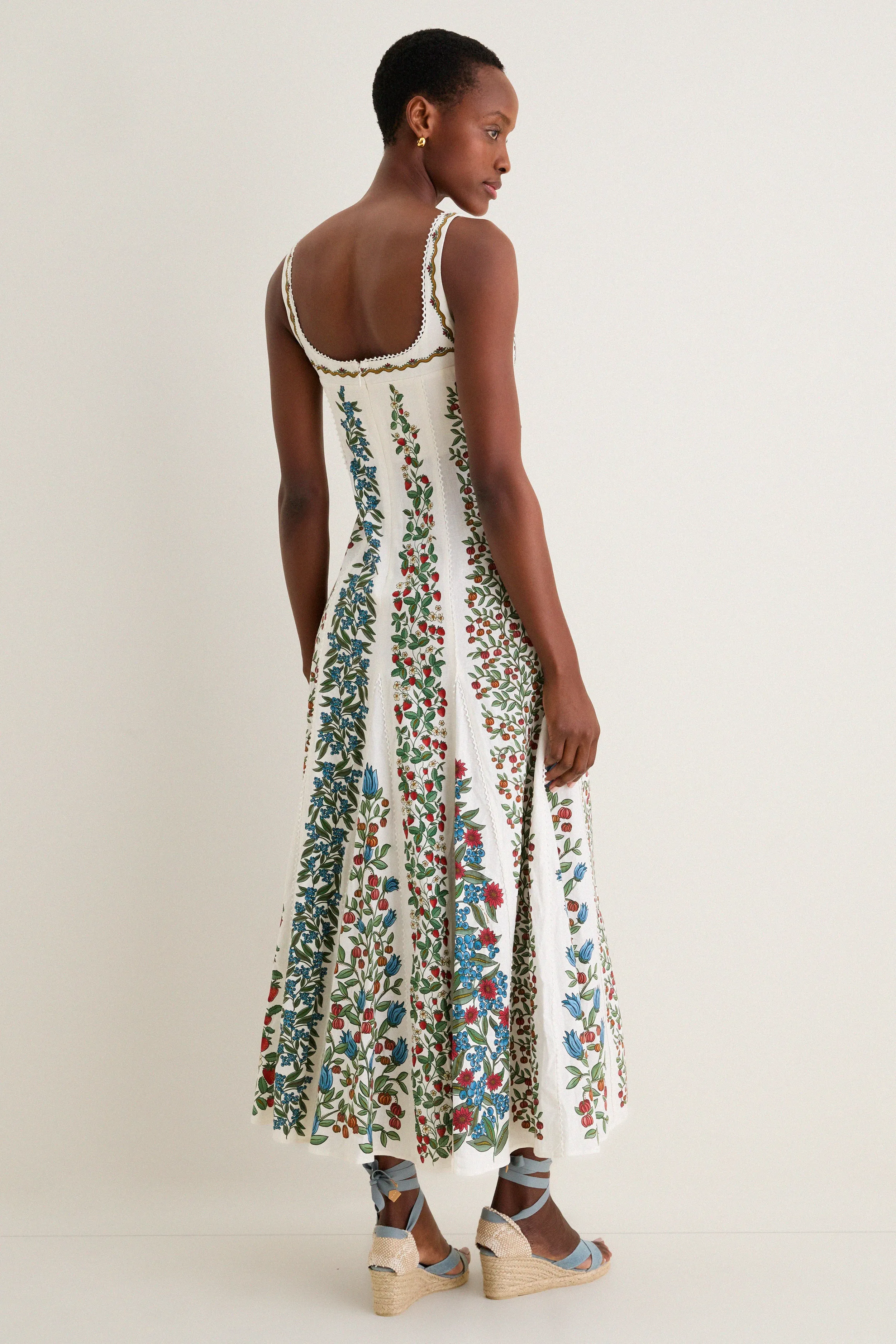 Fruit Beauty Off-White Maxi Dress sold by Tuckernuck product image thumbnail 4