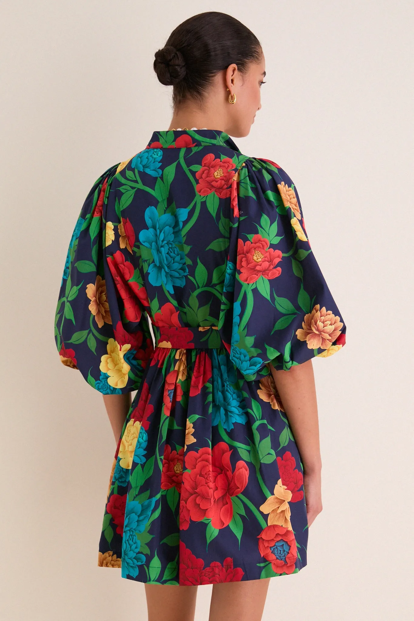 Queen Peony Mini Portofino Dress sold by Tuckernuck product image thumbnail 4