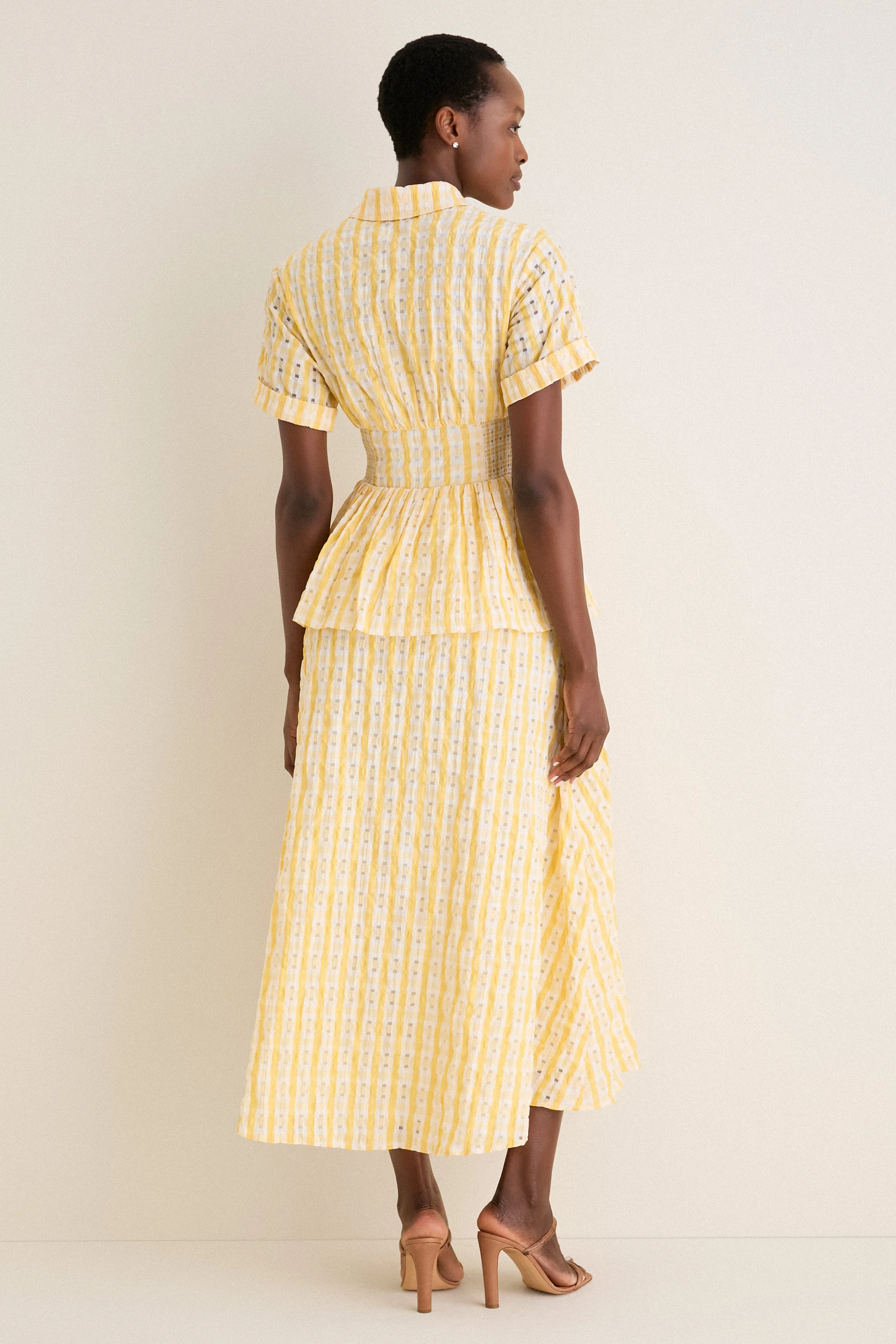 Yellow Boogie Woogie Bugle Boy Dress sold by Tuckernuck product image thumbnail 4