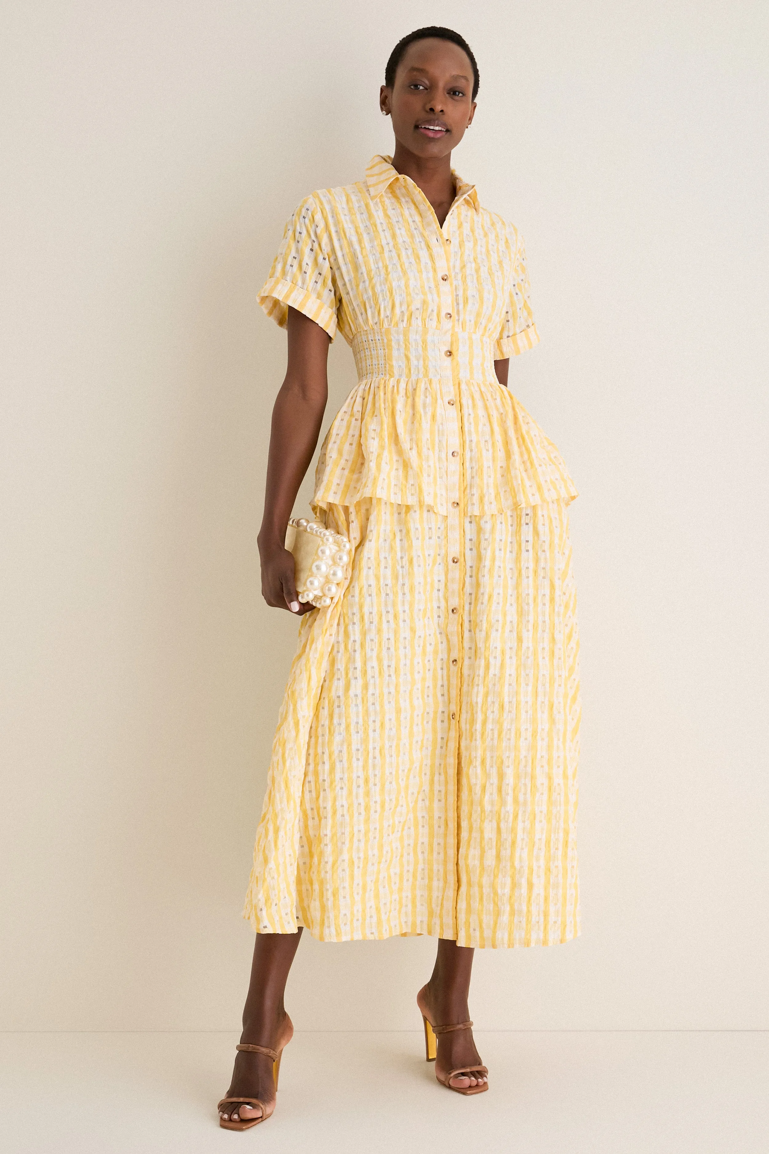 Yellow Boogie Woogie Bugle Boy Dress sold by Tuckernuck product image thumbnail 2