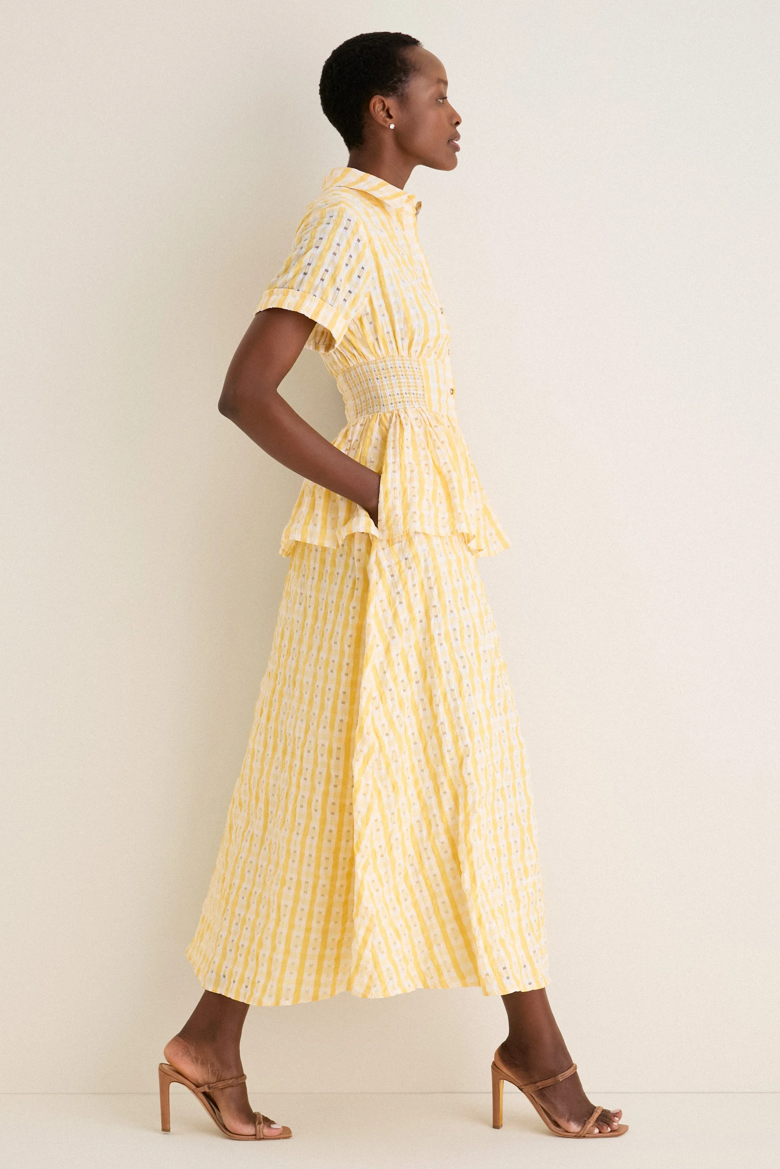 Yellow Boogie Woogie Bugle Boy Dress sold by Tuckernuck product image thumbnail 3