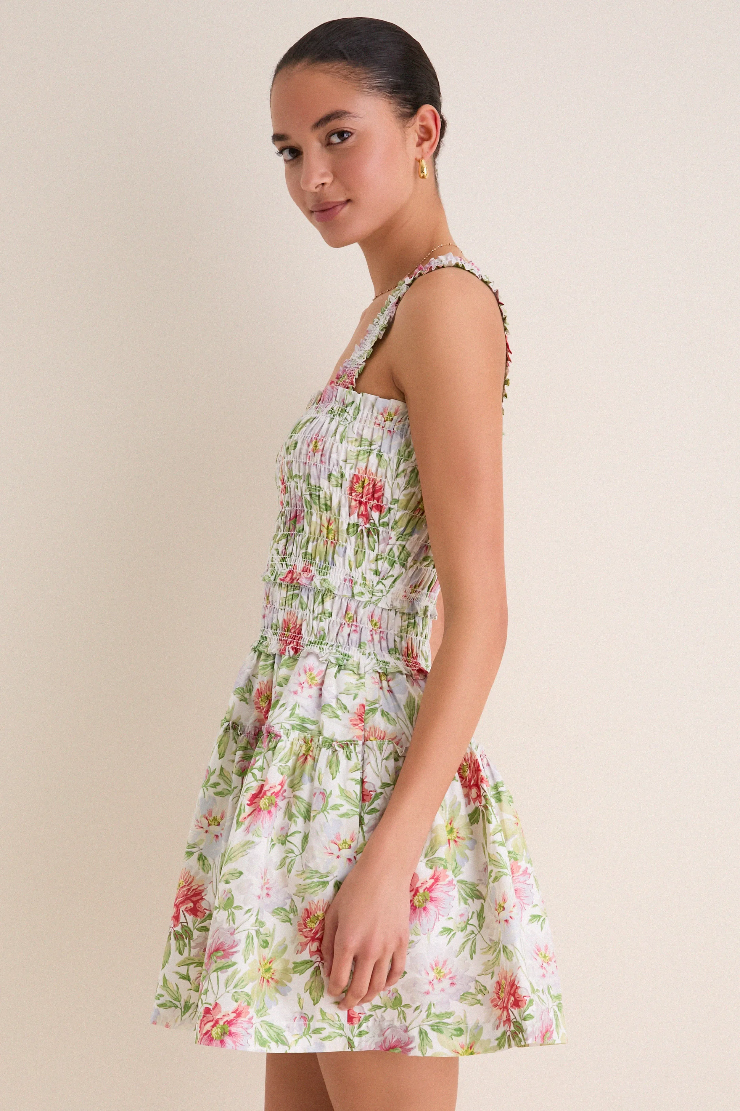 Peony Chintz Azalea Mini Nap Dress sold by Tuckernuck product image thumbnail 3