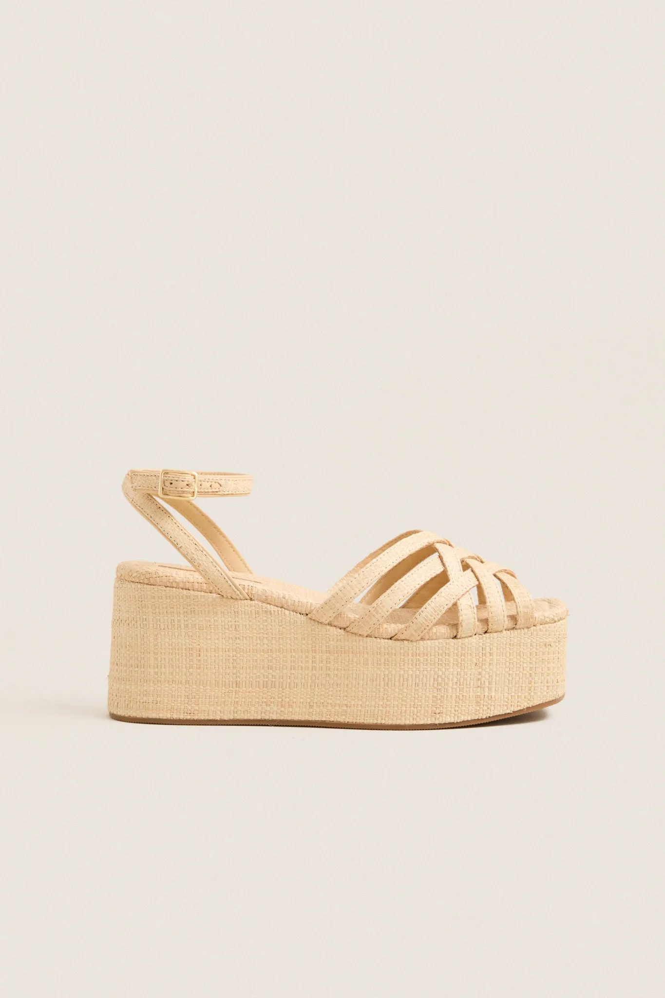 Natural Raffia Channing Platforms sold by Tuckernuck product image thumbnail 5