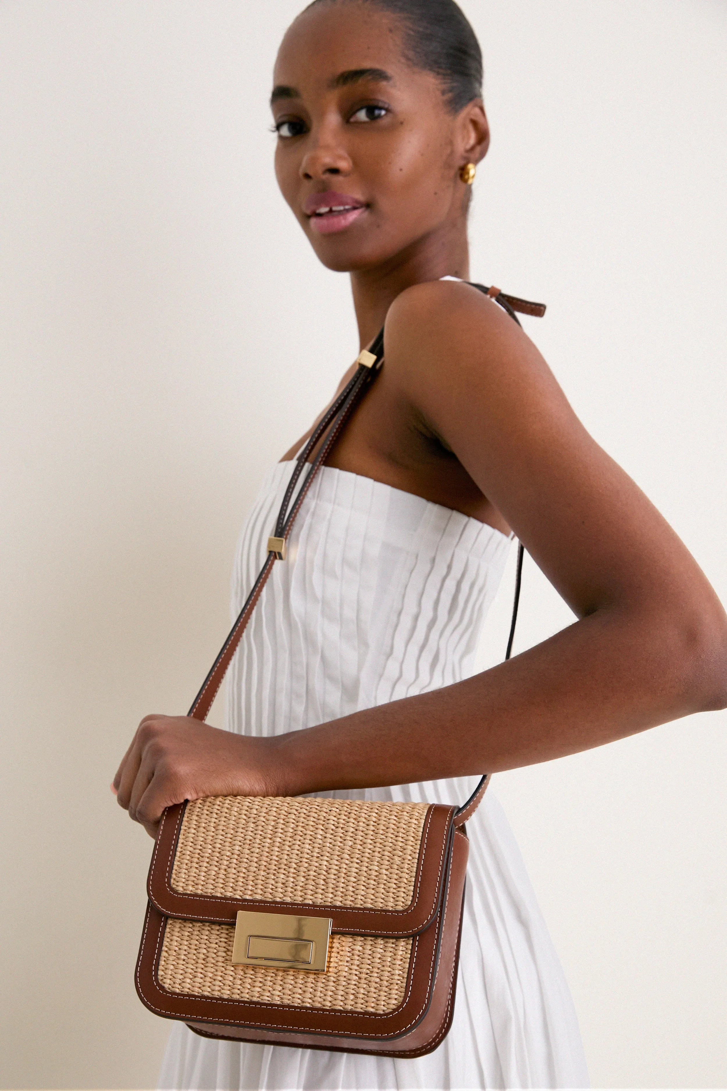 Natural Straw Desi Crossbody Bag sold by Tuckernuck product image thumbnail 2