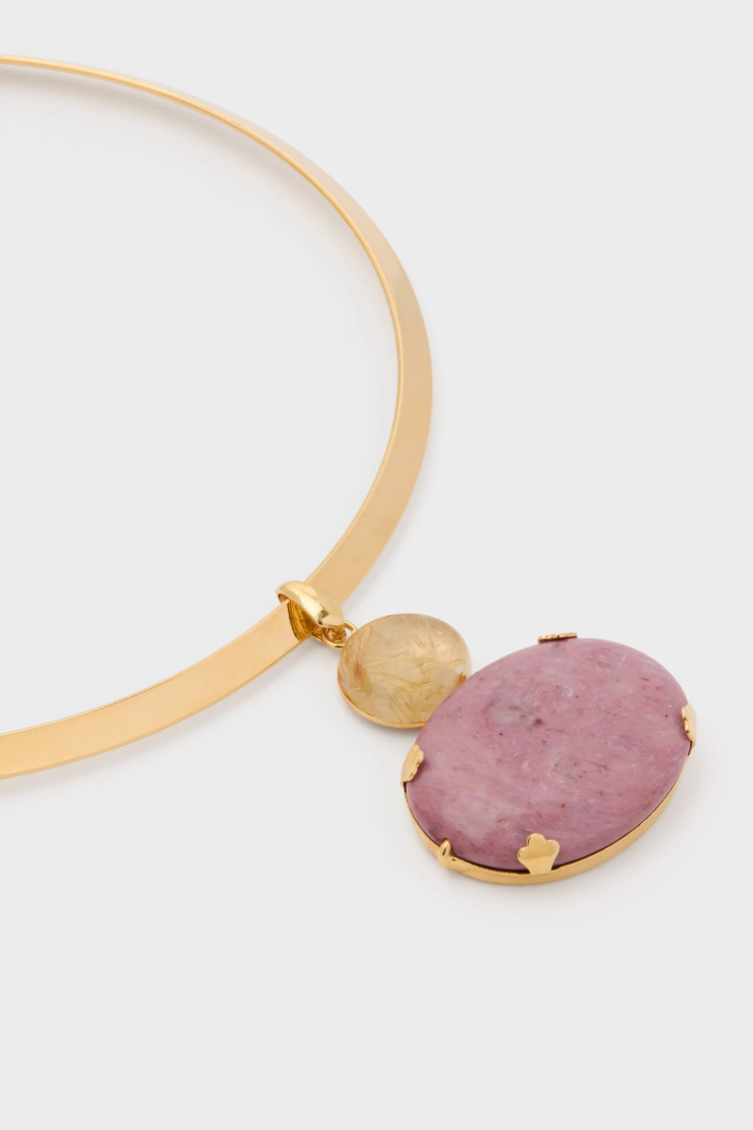 Rhodonite Zaria Necklace sold by Tuckernuck product image thumbnail 3