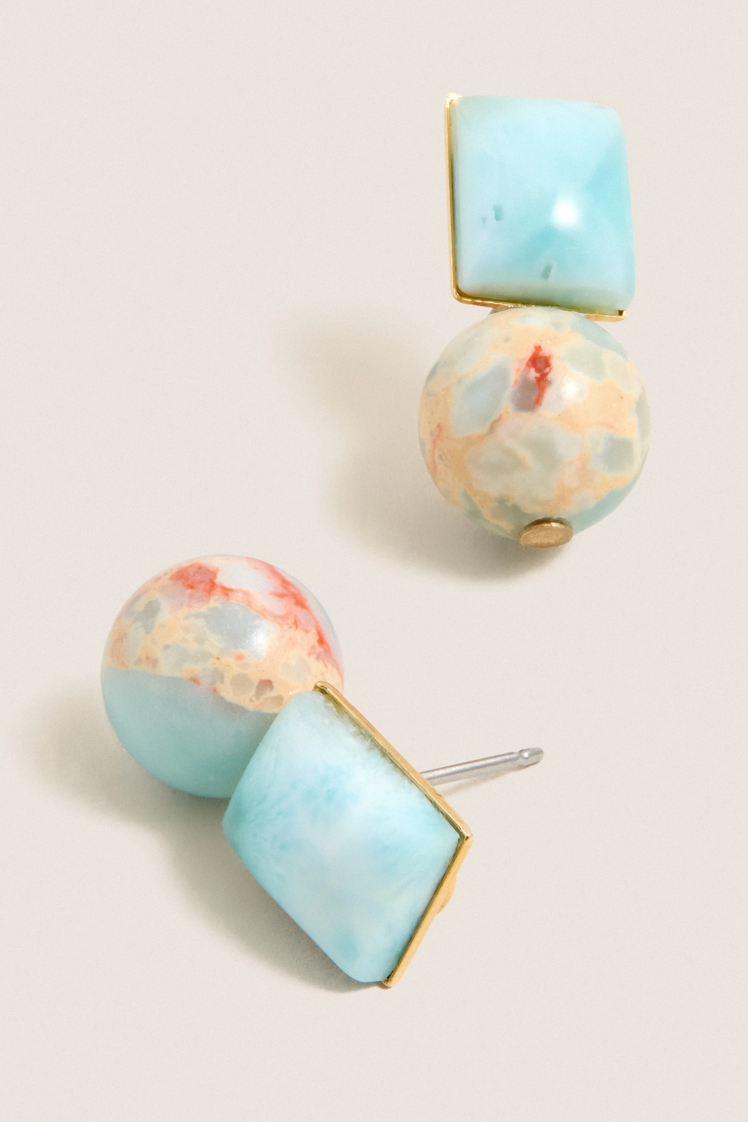 Snake Jasper Nyla Earrings sold by Tuckernuck product image thumbnail 3