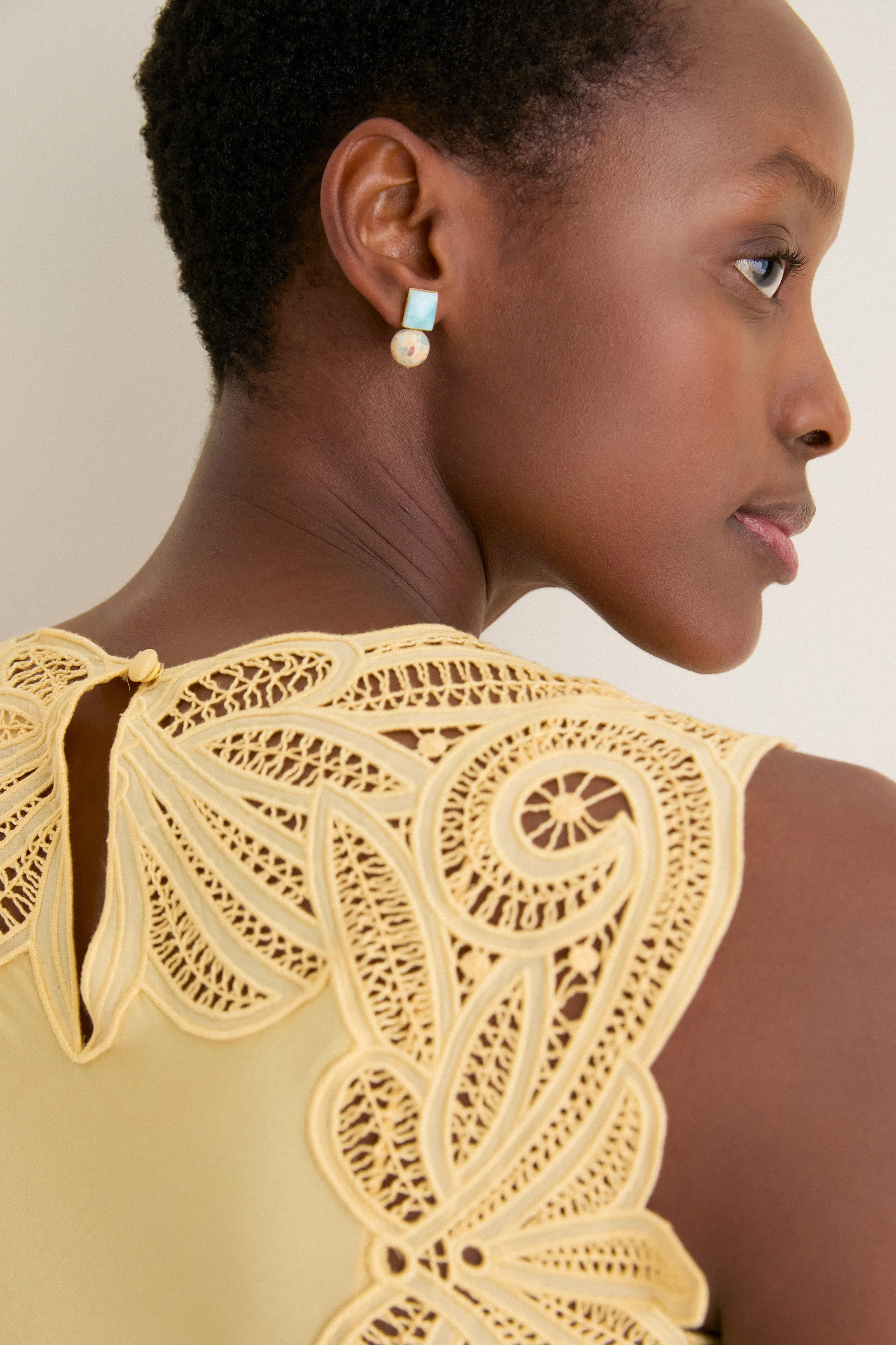 Snake Jasper Nyla Earrings sold by Tuckernuck product image thumbnail 2