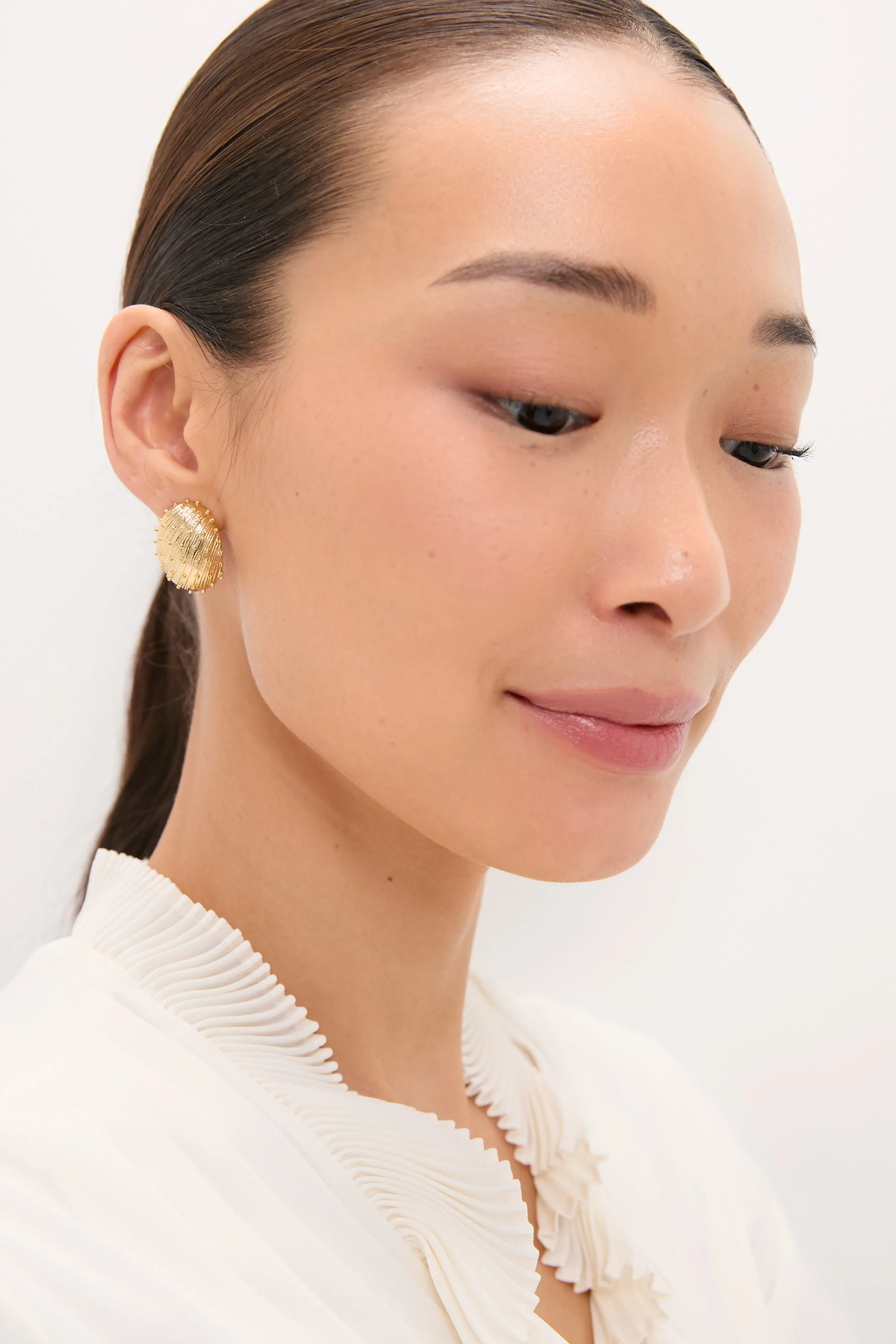 Gold Nayru Earrings sold by Tuckernuck product image thumbnail 2